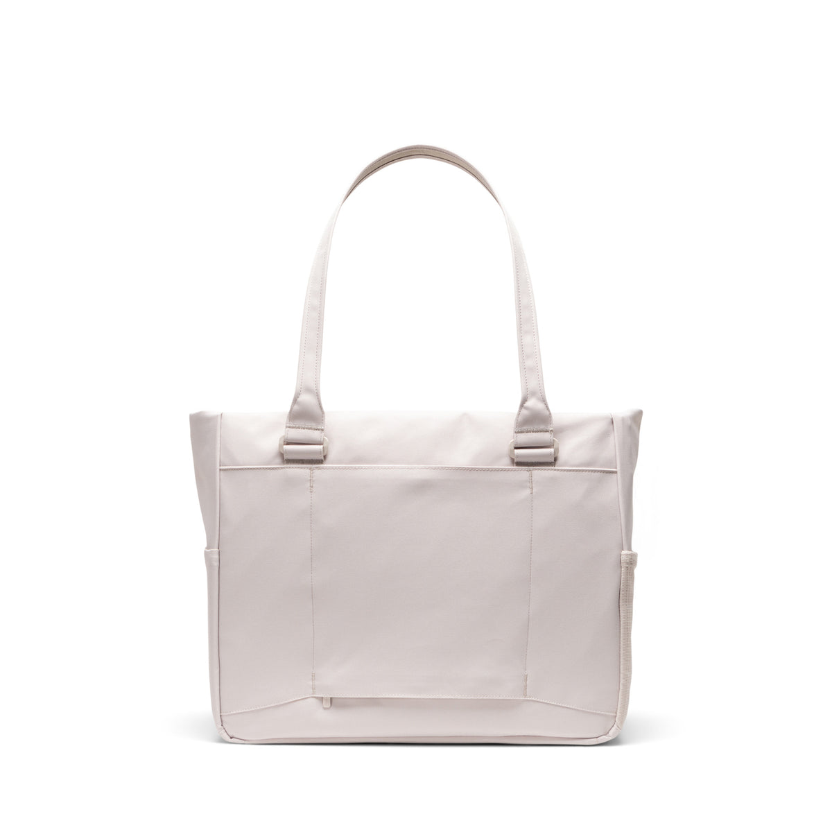 Herschel Kaslo Tote Tech 23L in Moonbeam Tonal — back view # color_Moonbeam Tonal