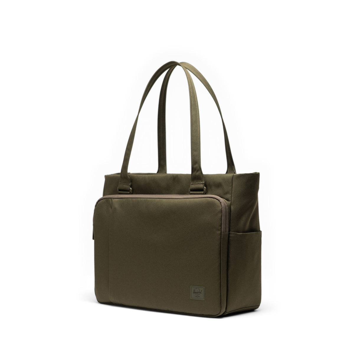Herschel Kaslo Tote Tech 23L in Ivy Green Tonal — angle view 2 # color_Ivy Green Tonal