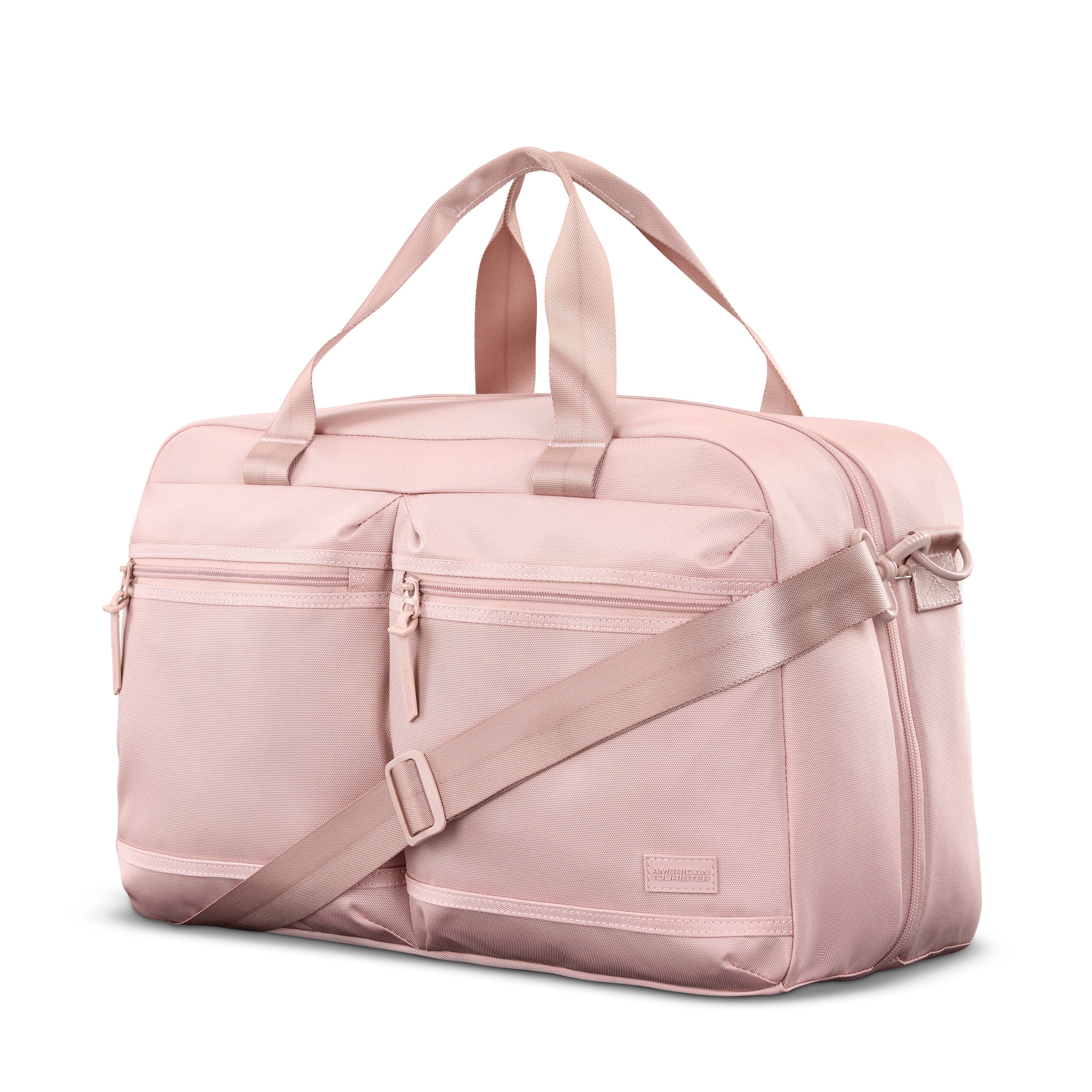 American Tourister Stratum 3.0 Convertible Weekender Bag - Pink Blush