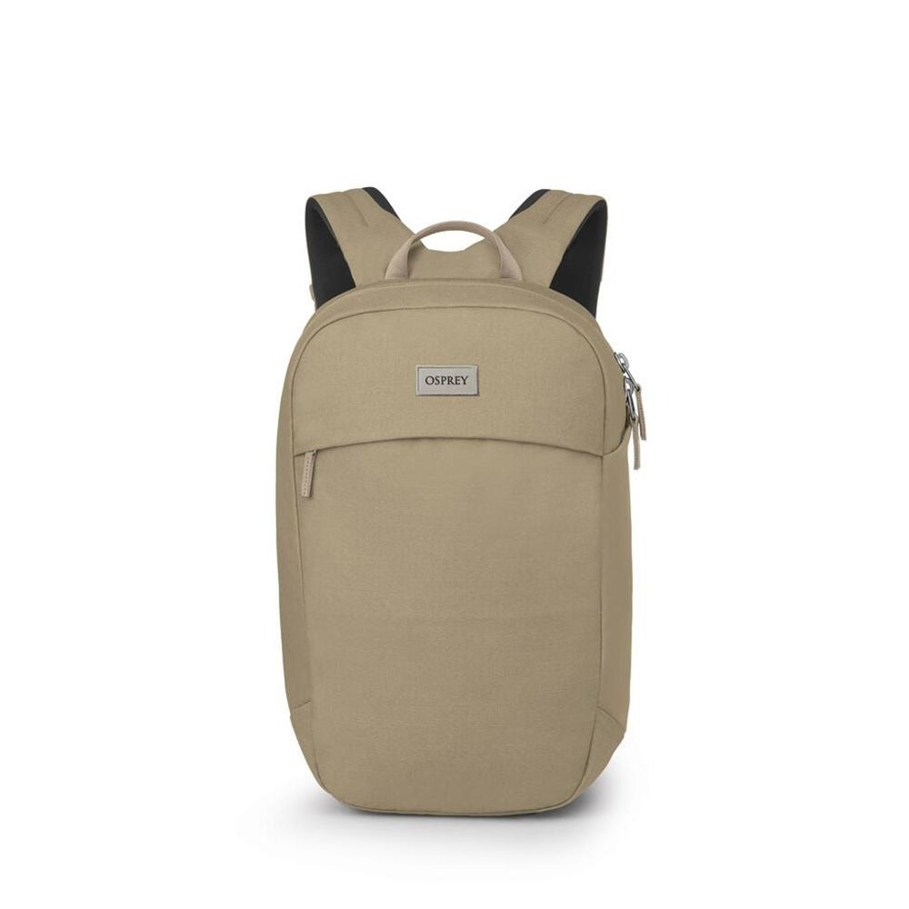 Osprey Arcane Large Daypack 21L in Latte Brown — detail view