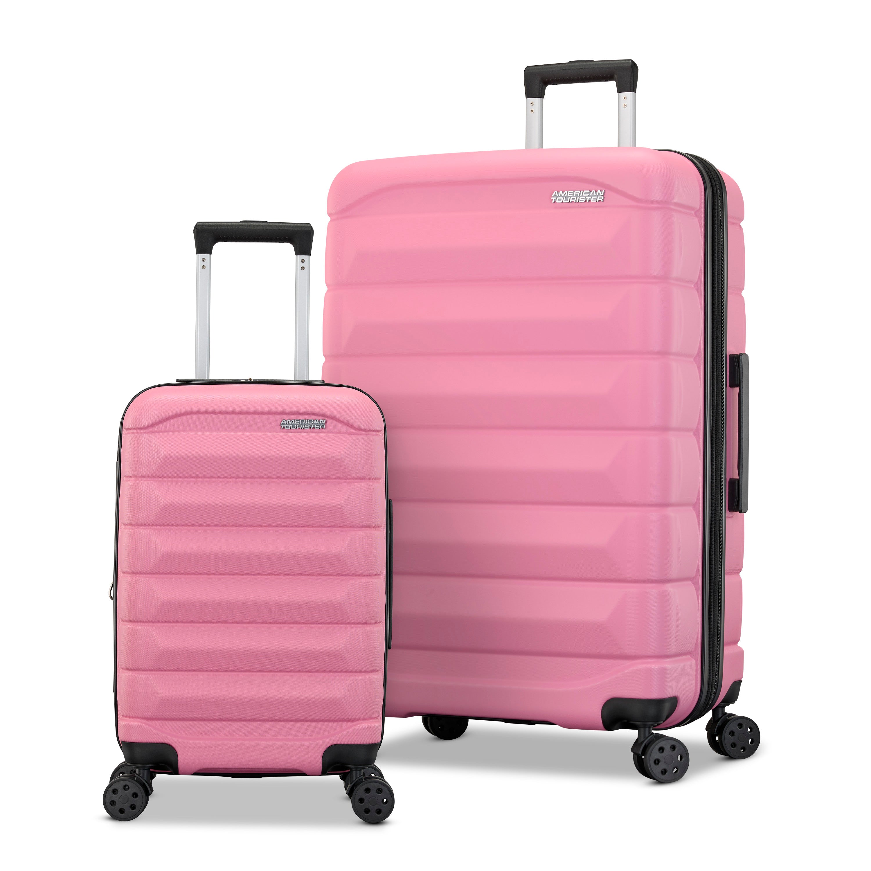 American Tourister Kontour 2 Piece Set (Carry-On / Large) - MATTE ROSE PINK