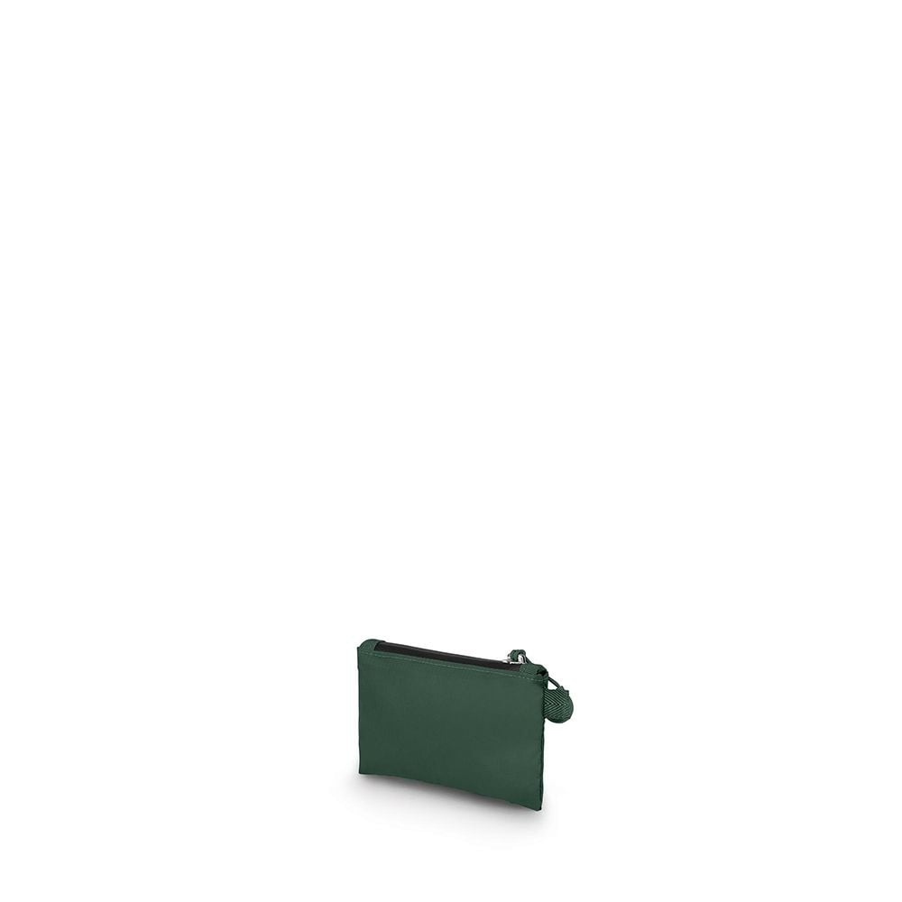 Osprey Ultralight Wallet in Tundra Green — angle view 2