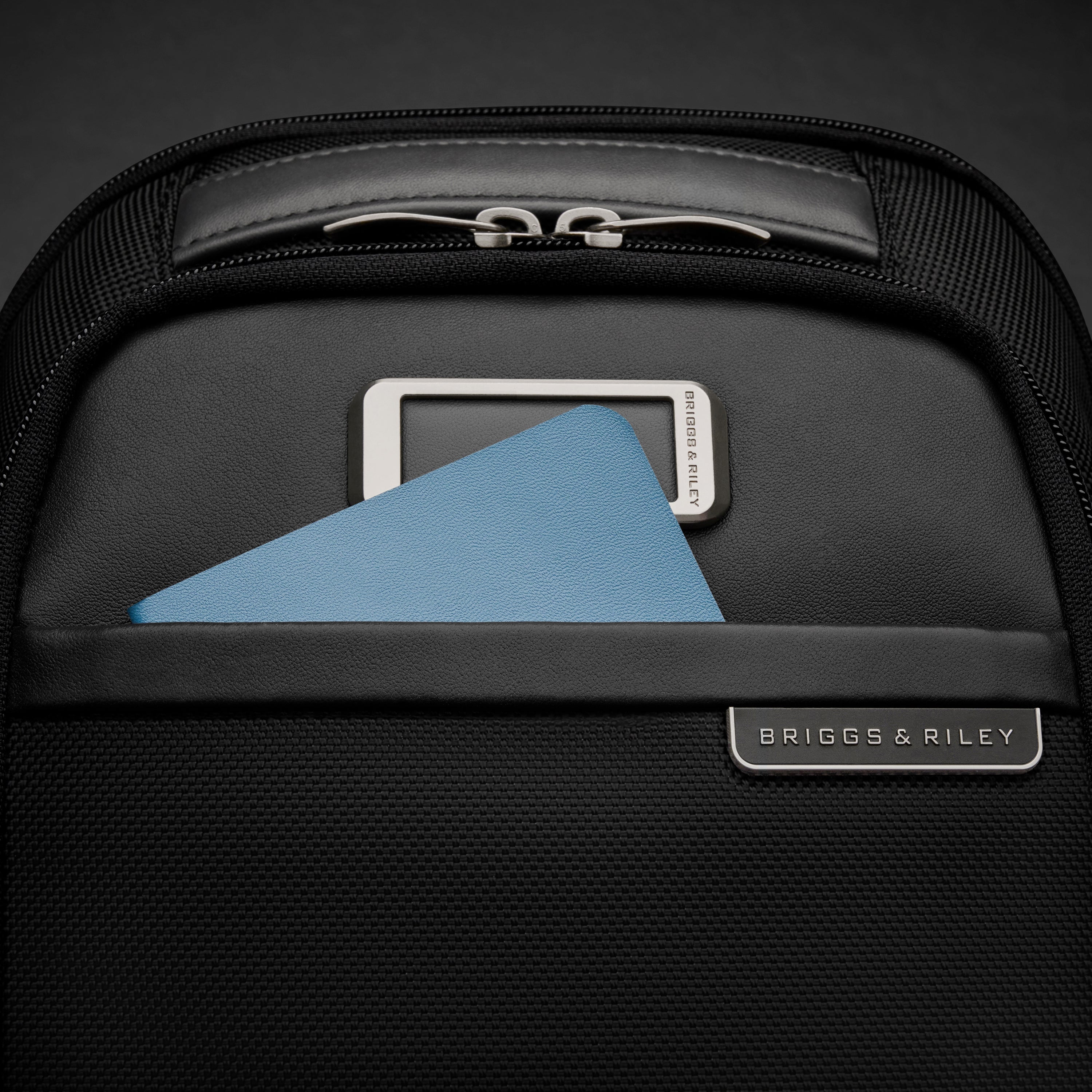 Briggs & Riley @work Sling in Black — detail view 3