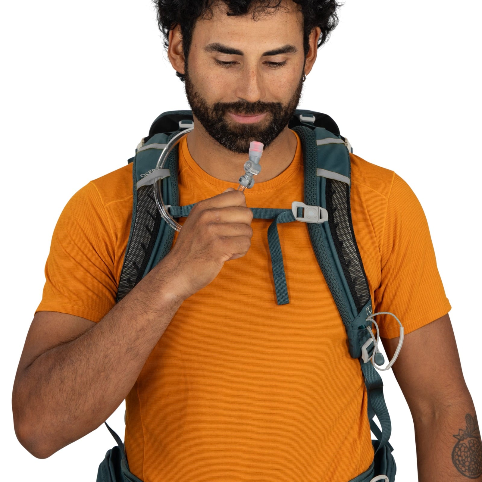 Osprey Manta 34 Hiking Hydration Backpack 34L in Torrent Blue — detail view 8