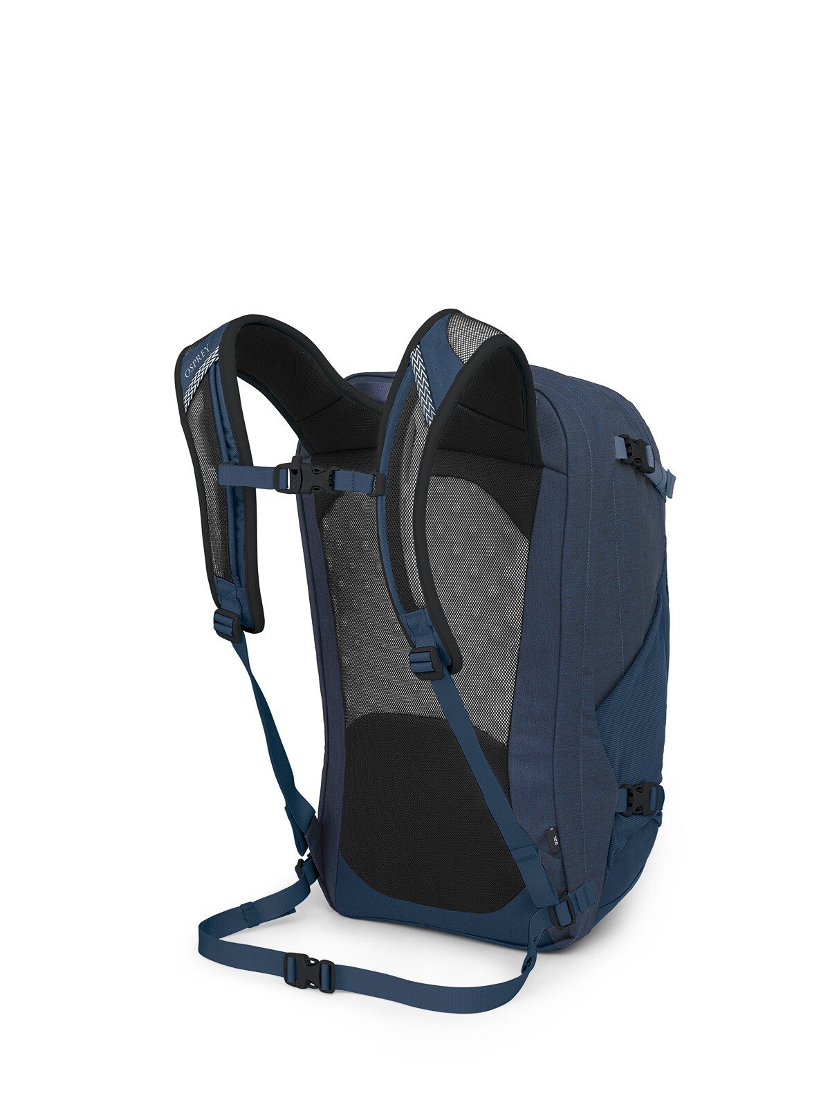 Osprey Nebula Backpack 32L in Atlas Blue Heather — back view