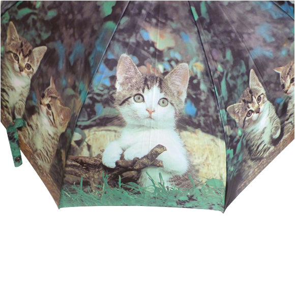 Vista 96010 Cat Umbrella in Green — detail view