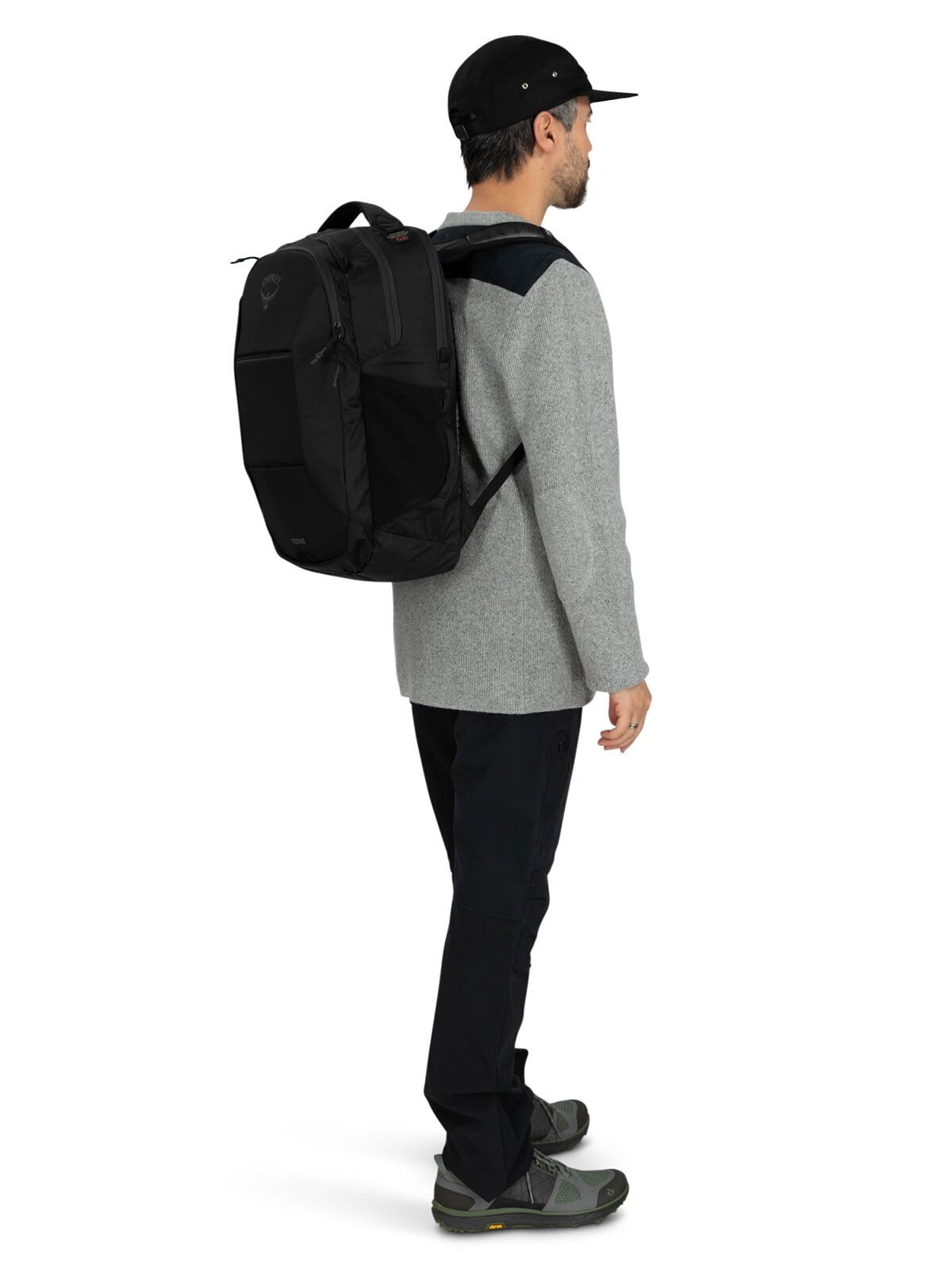 Osprey Ozone Laptop Backpack 28L in Black — lifestyle 2