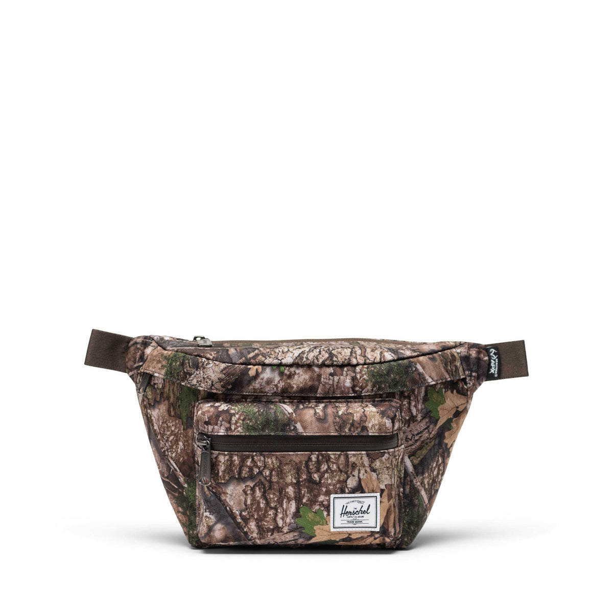 Realtree Herschel Pop Quiz Hip Pack 3.5L in Realtree APX™ Camo — front view