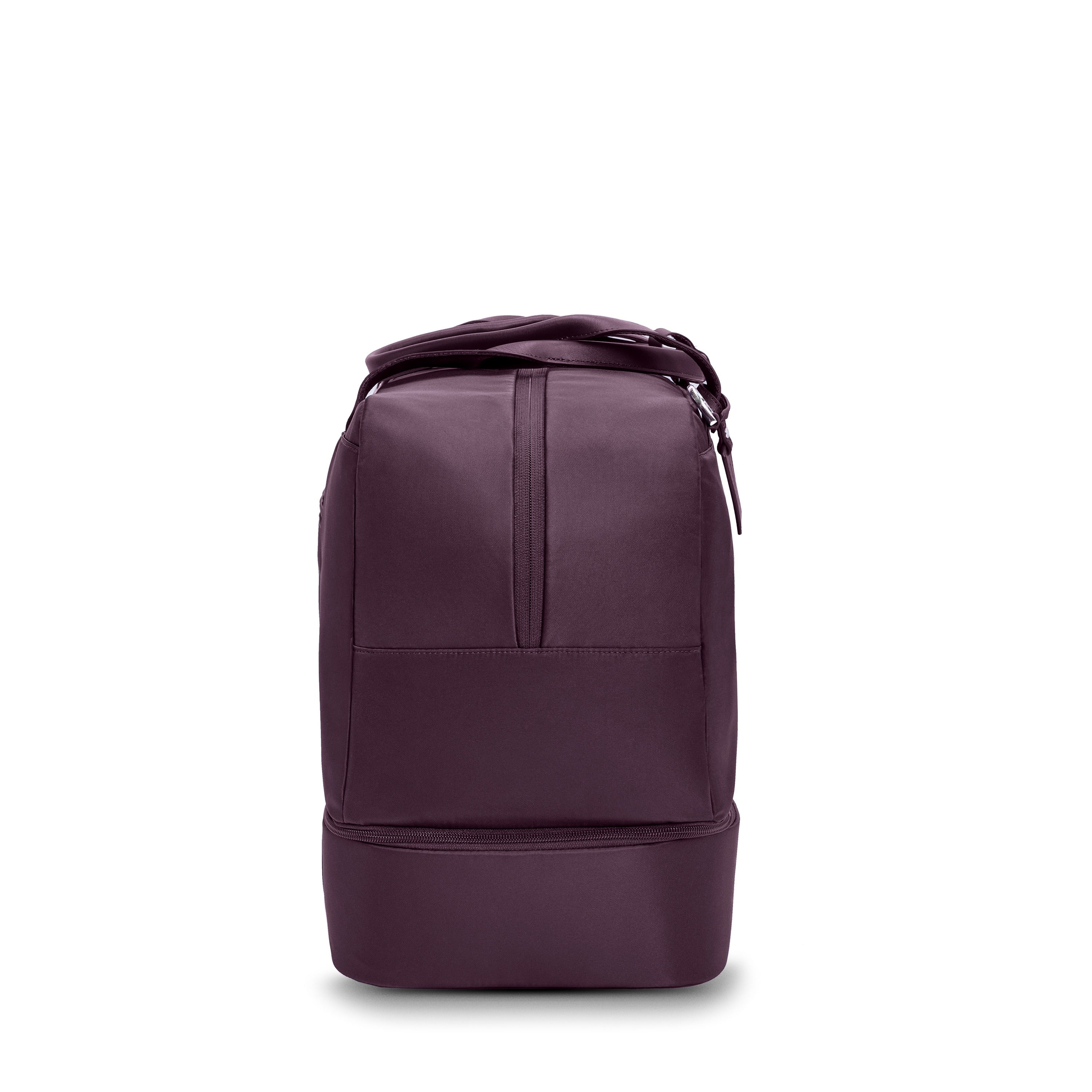 Briggs & Riley Rhapsody Weekender Tote in Plum — side view # color_Plum
