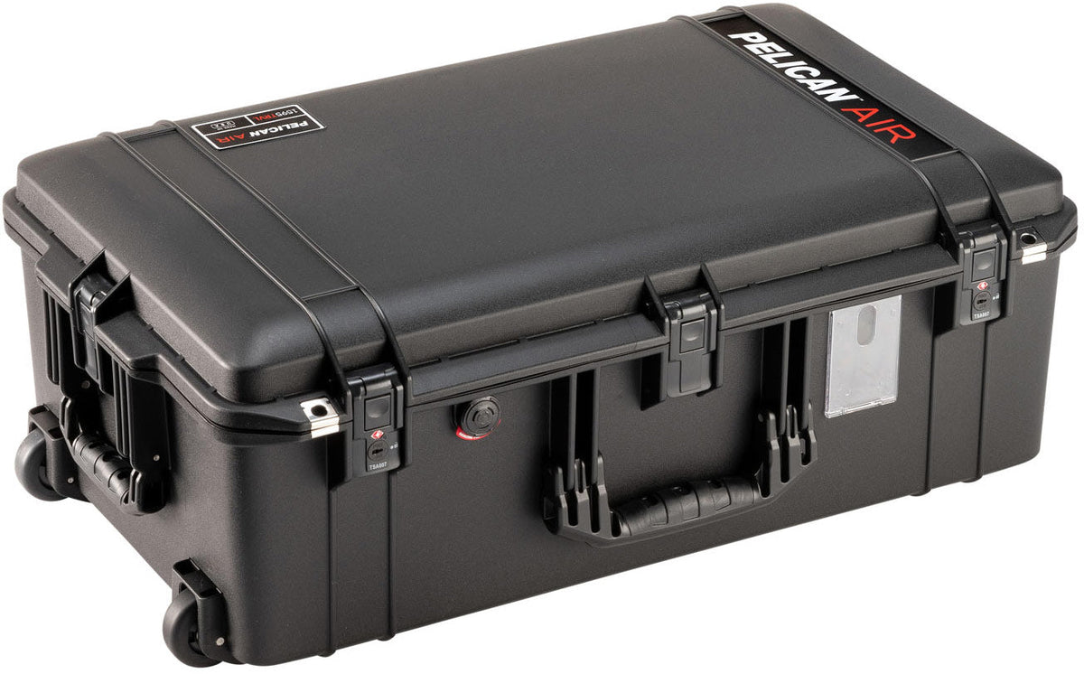 Pelican 1595TRVL Air Check-In Travel Case in Black — angle view 4 # color_Black