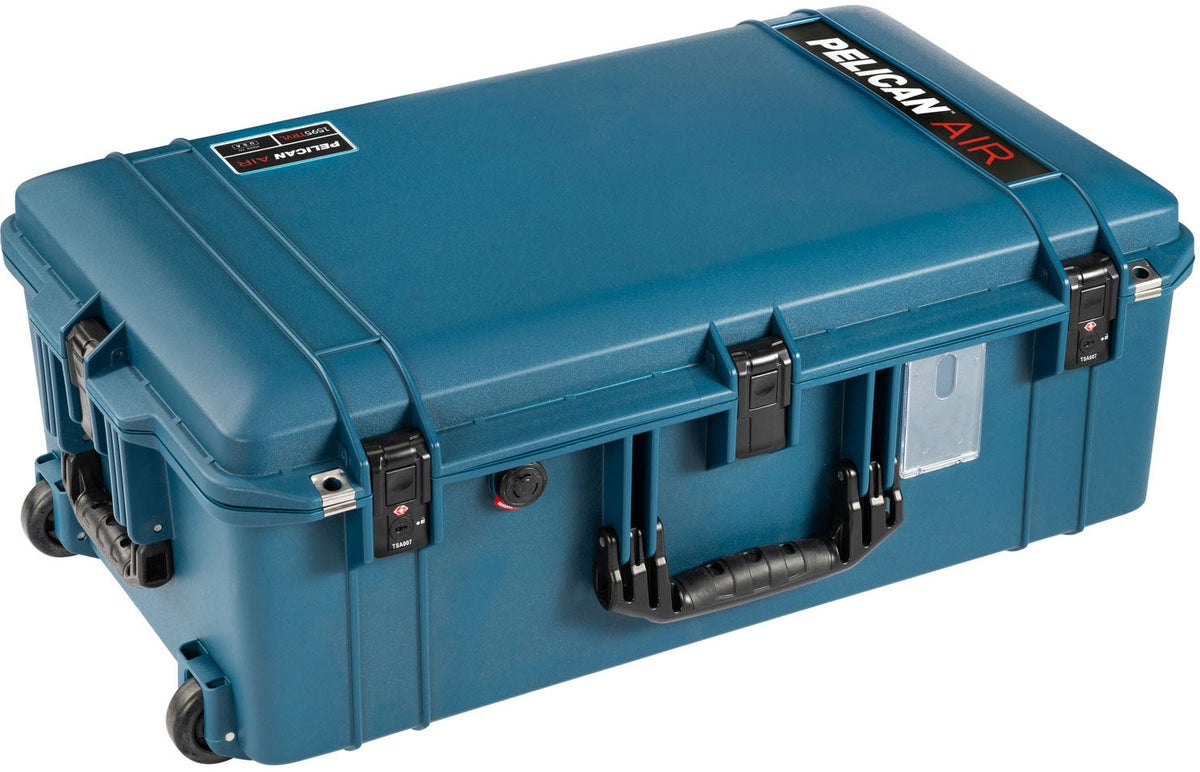 Pelican 1595TRVL Air Check-In Travel Case in Indigo — angle view 4 # color_Indigo