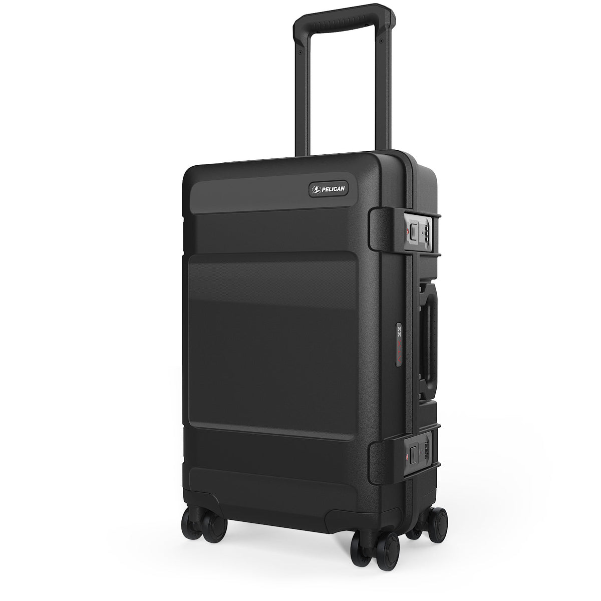 Pelican ATX 22" Carry-On Hard-Sided Luggage in Black — angle view 2 # color_Black