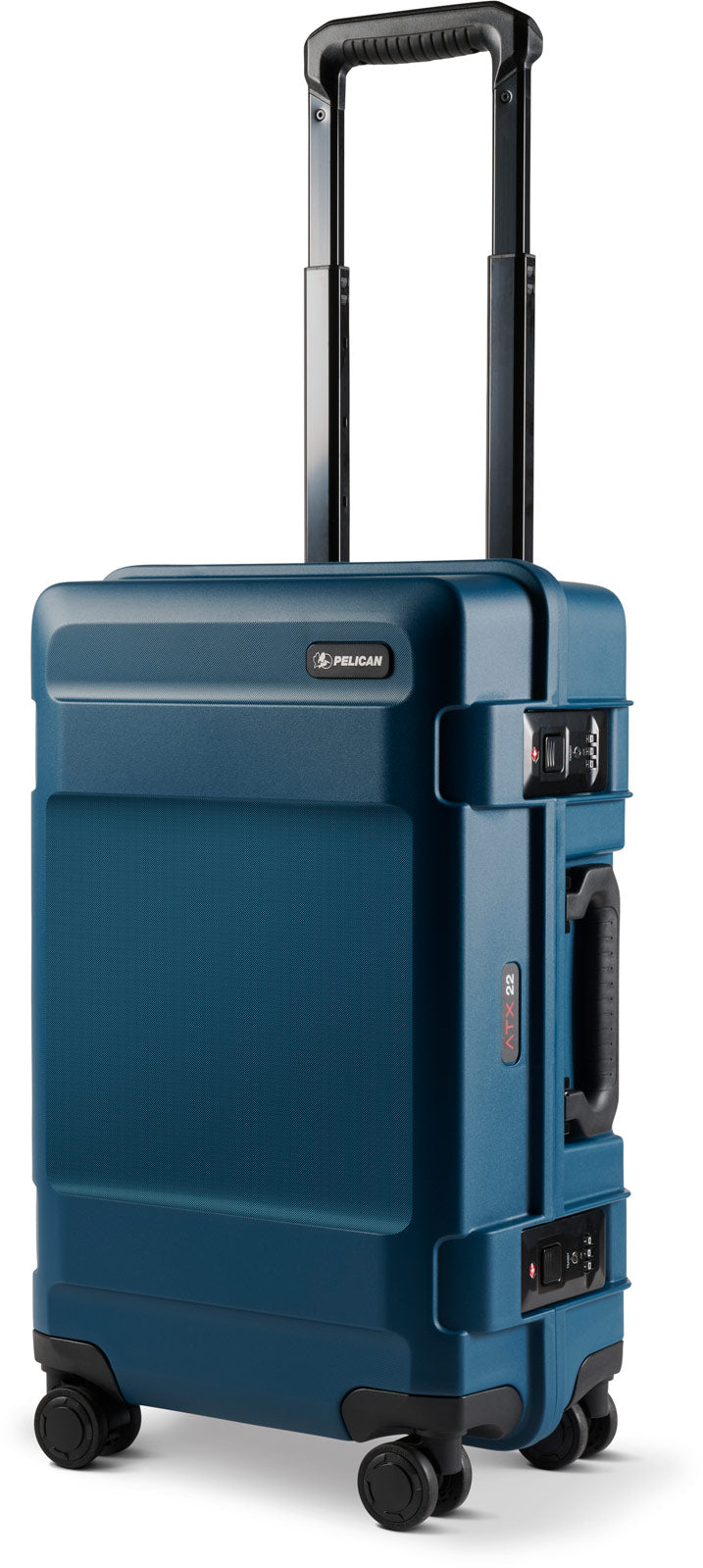 Pelican ATX 22" Carry-On Hard-Sided Luggage in Indigo — angle view 2