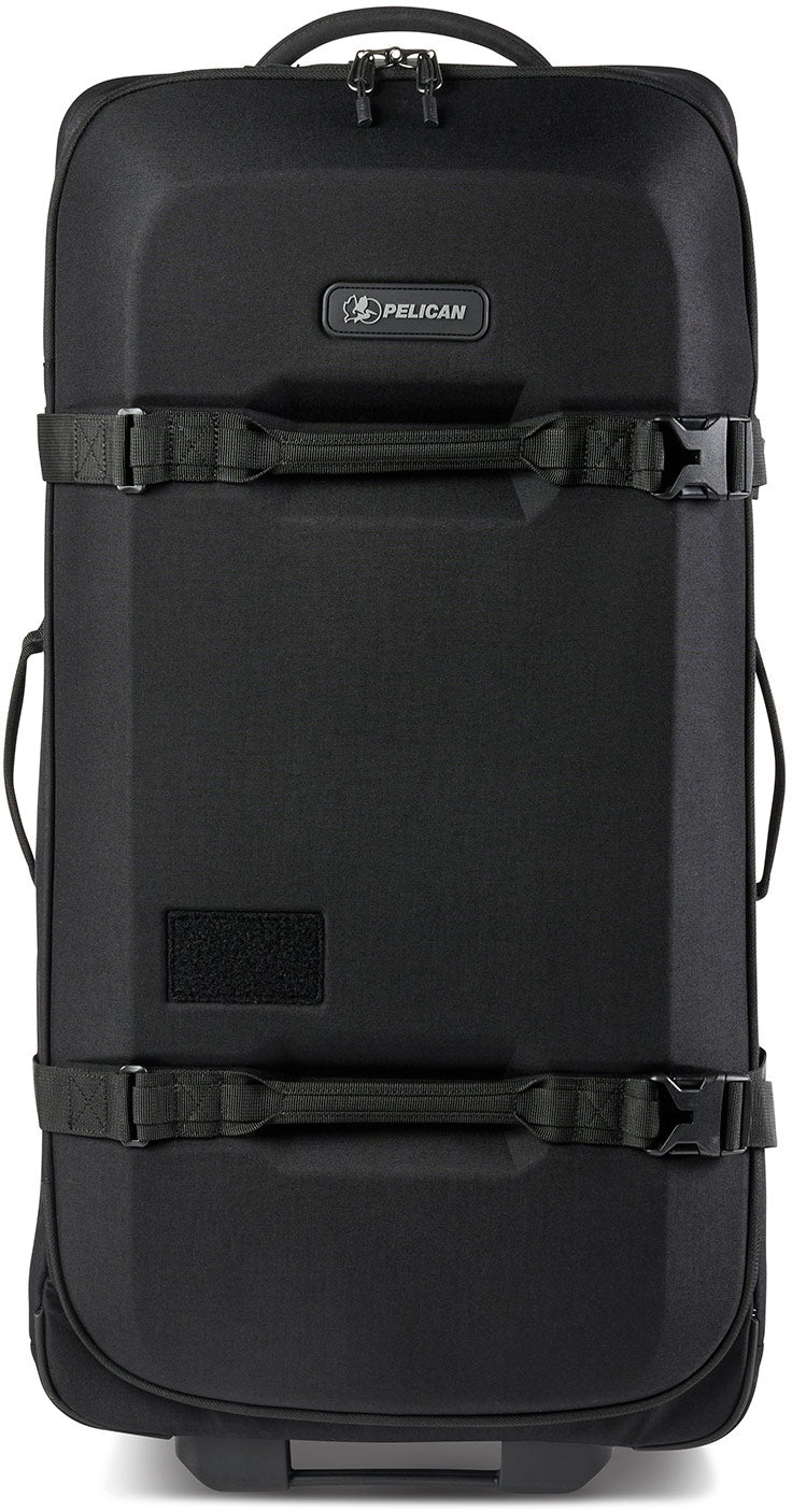 Pelican Aegis 32" Check-In 2-Wheel Rolling Hybrid Duffel in Black — angle view 2 # color_Black
