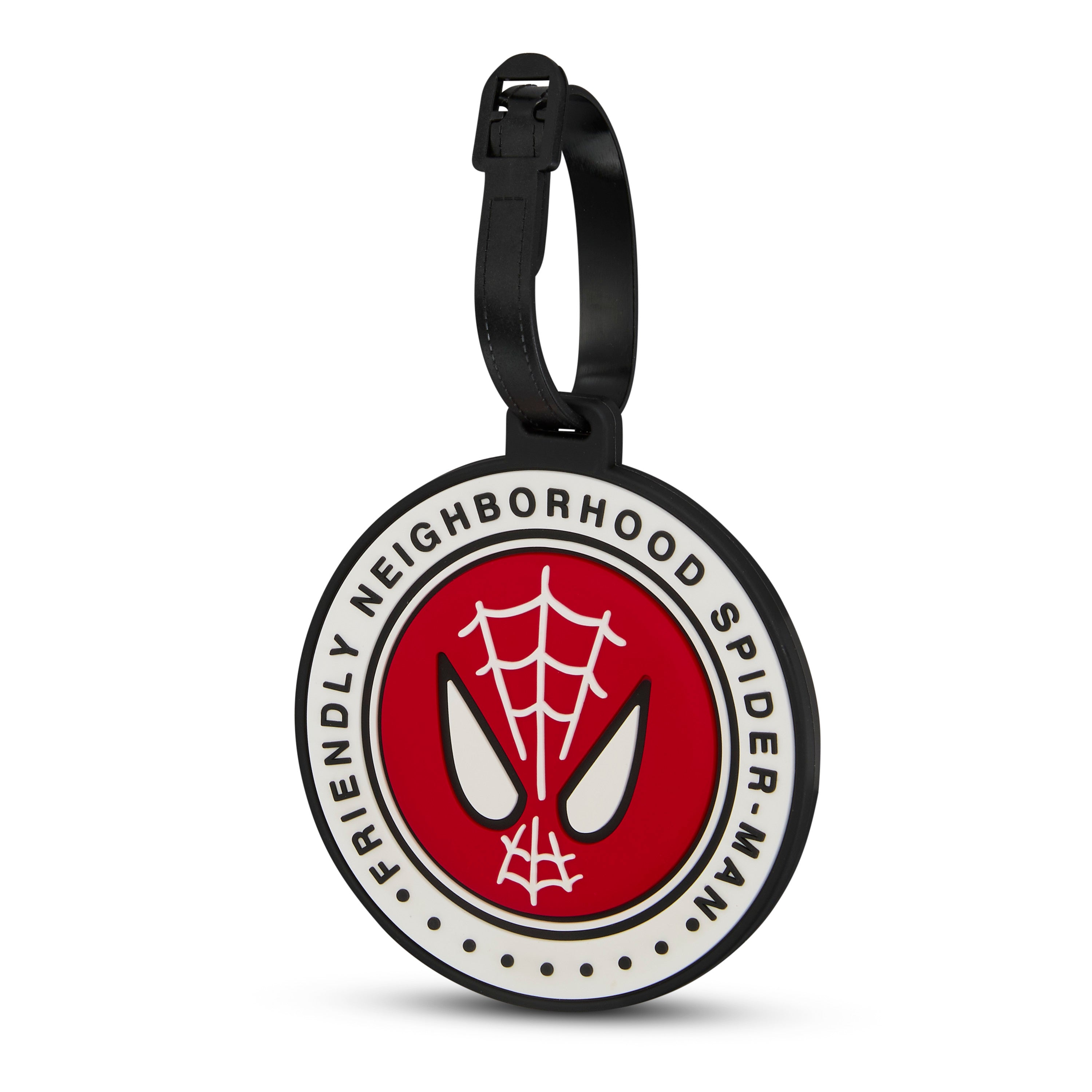 American Tourister Marvel Spider-Man Luggage ID Tag – three-quarter view
