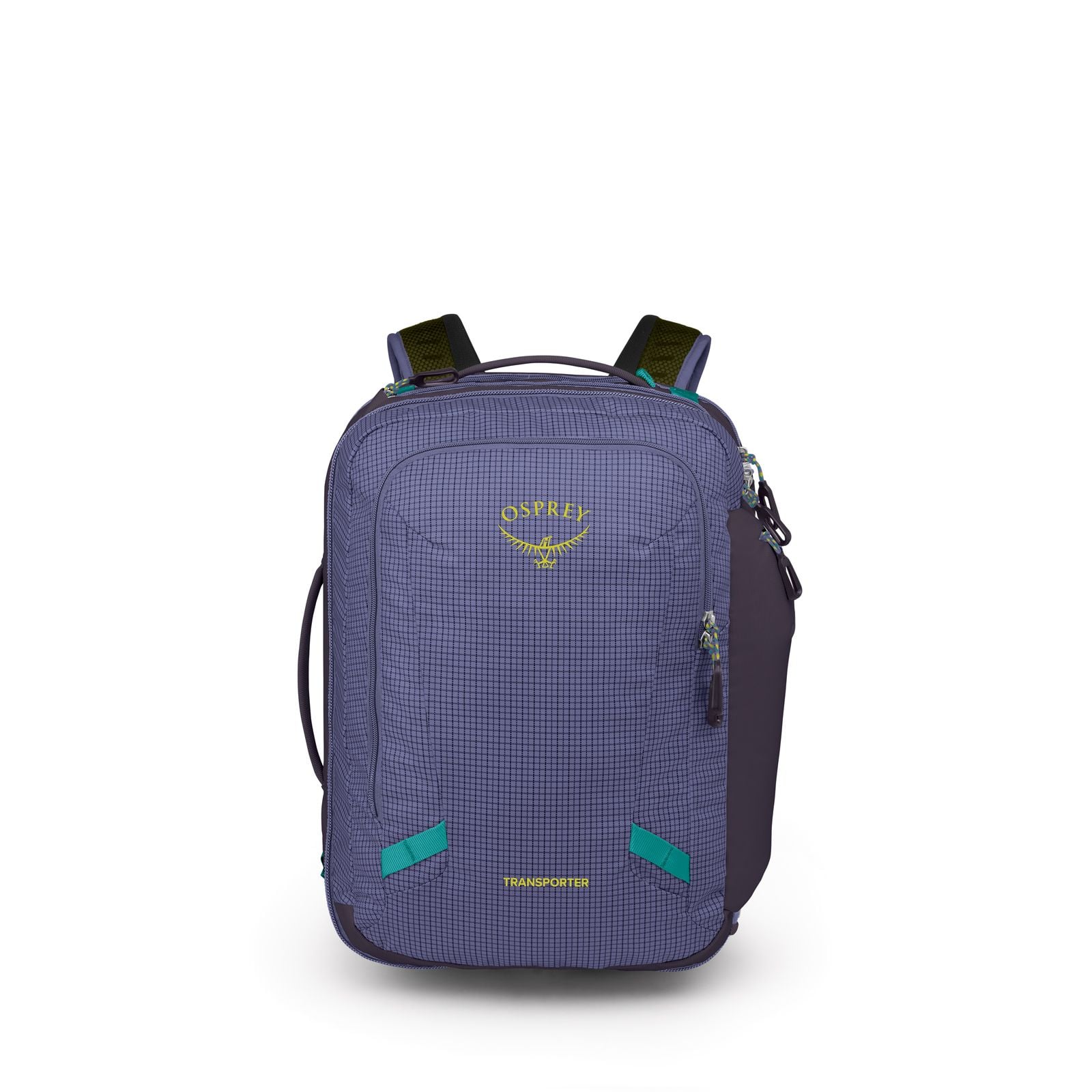Osprey Transporter Travel Pack 36L in Euphoria Purple — front view