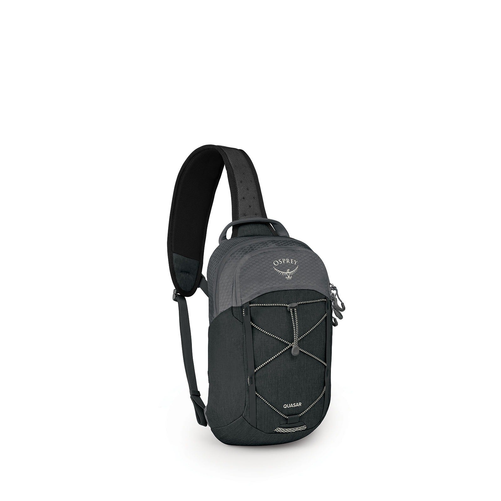 Osprey Quasar Sling 6L in Phantom Grey Heather — angle view 2