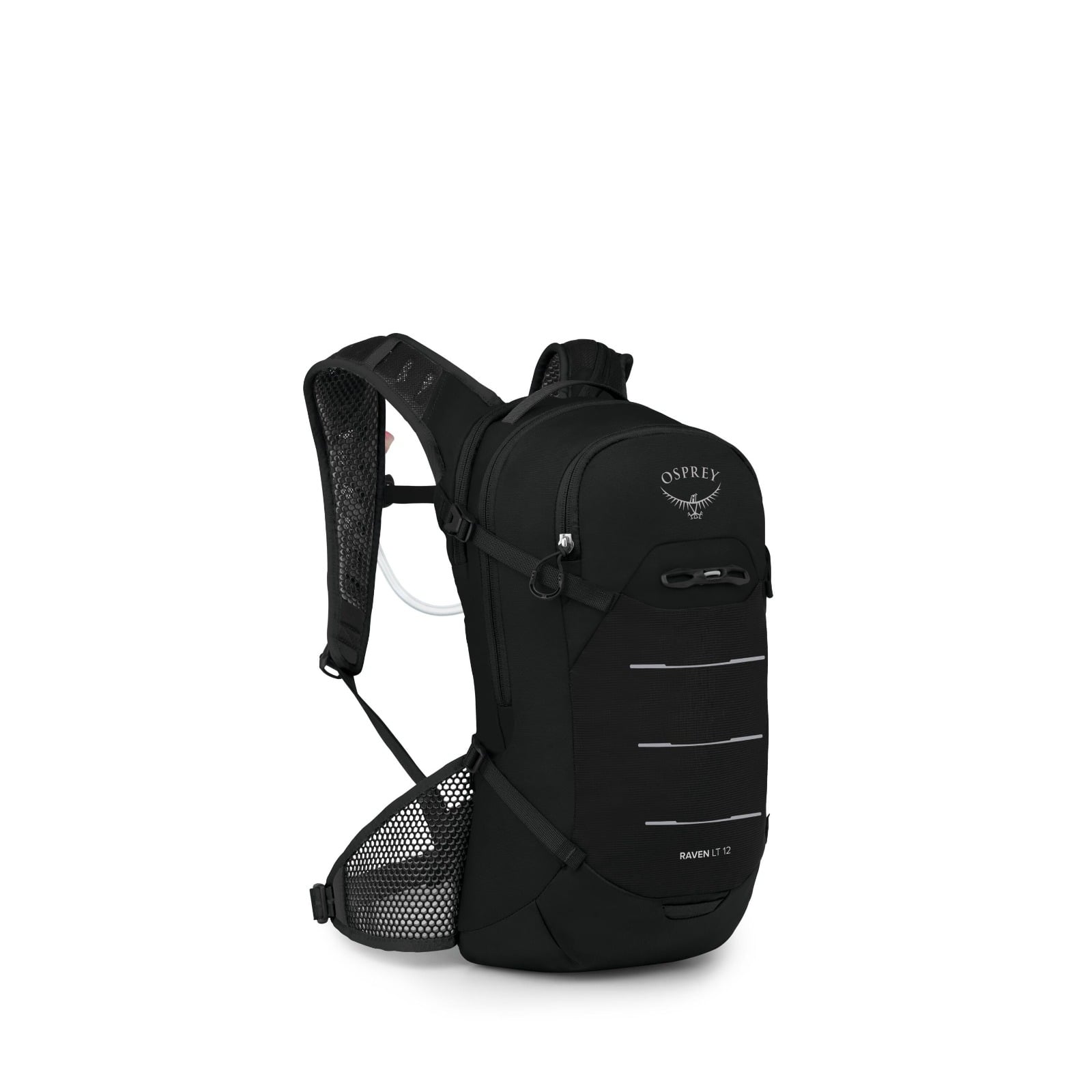 Osprey Raven LT 12 Women's Bike Hydration Pack 12L in Black — angle view 2
