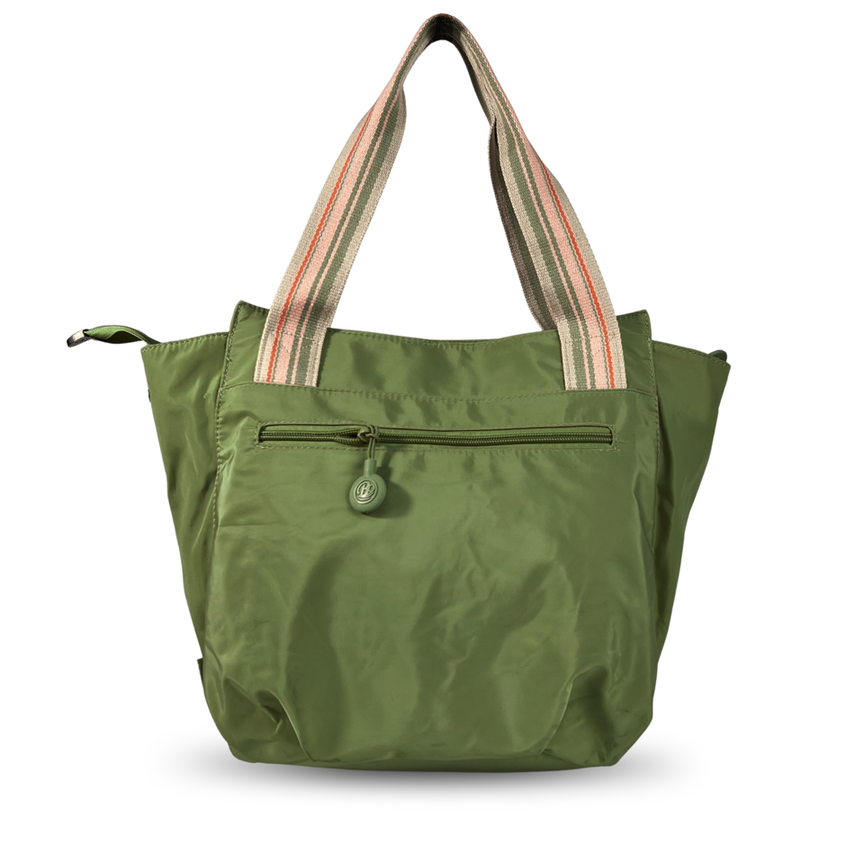 BoBo Tote Bag in Olive Green - nylon