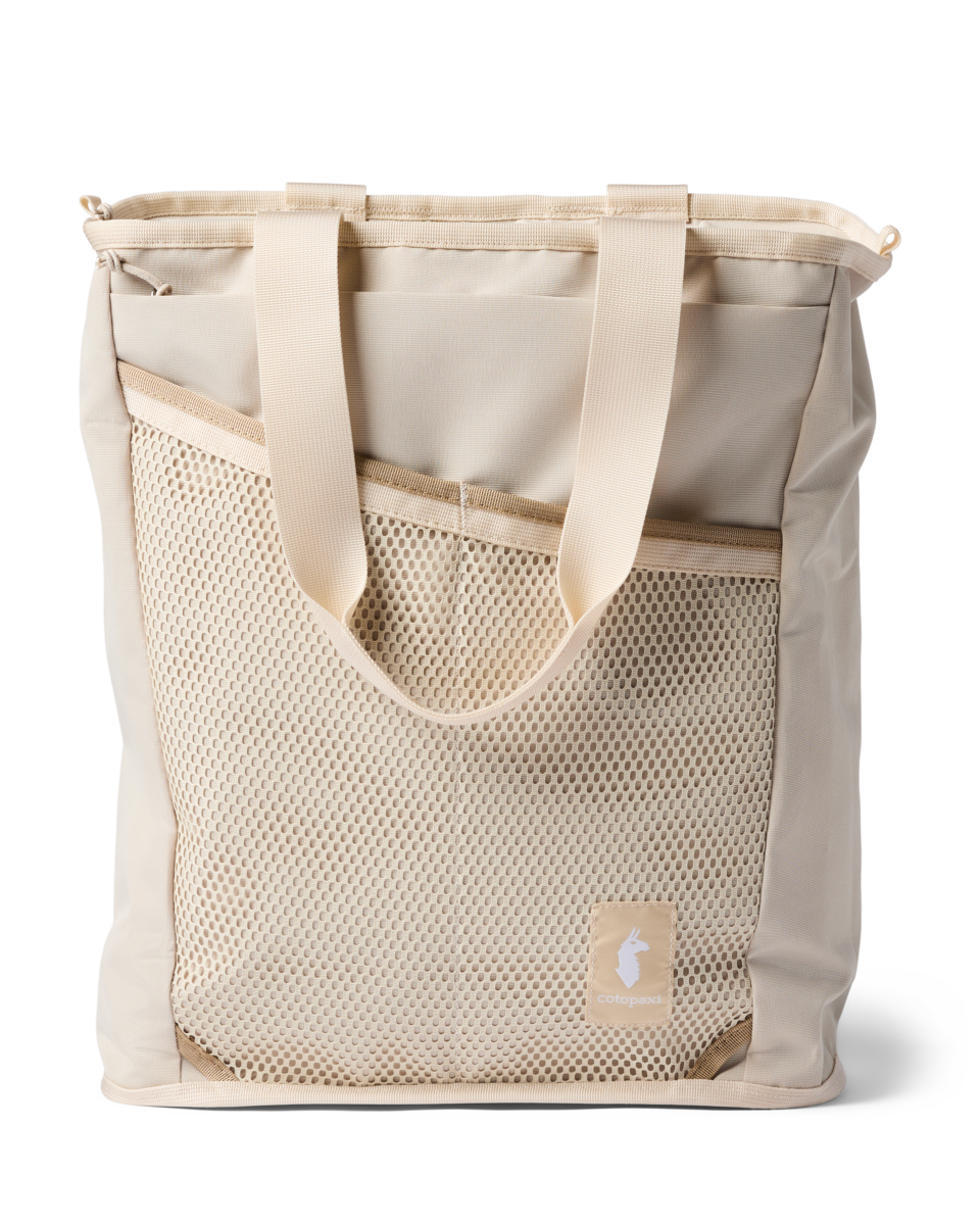Cotopaxi Todo 22L Convertible Tote in Cream — front view
