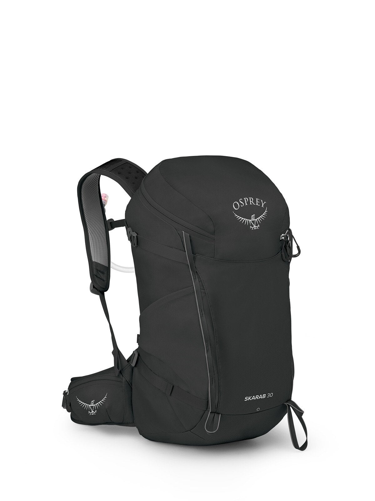 Osprey Skarab 30 Hydration Backpack 30L in Black — angle view 2
