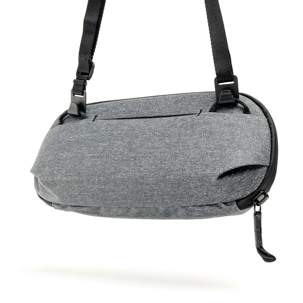 Peak Design Small Tech Pouch in Charcoal — detail view 2 # color_Charcoal