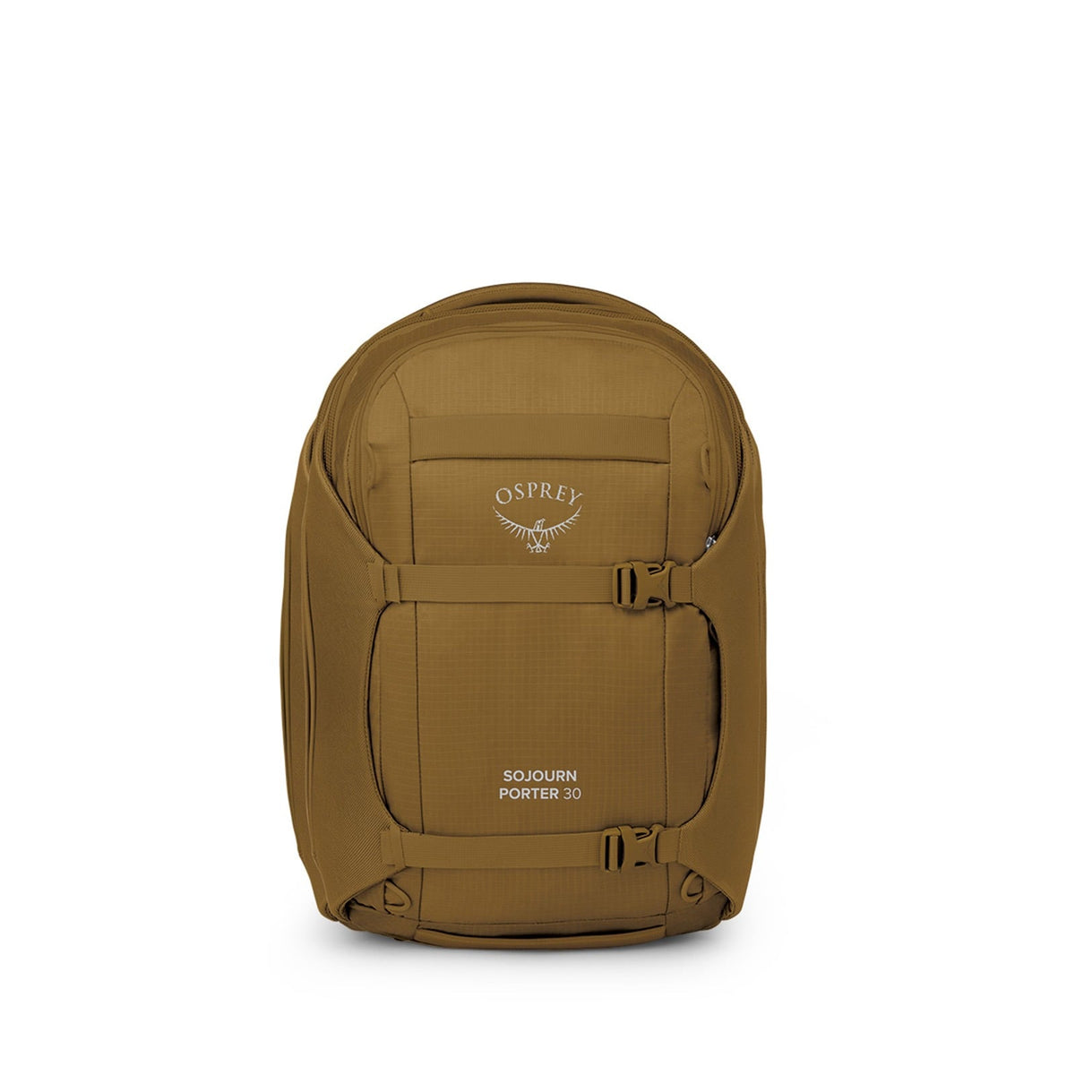 Osprey Sojourn Porter Travel Pack Carry-On-30L in Brindle Brown Heather — front view # color_Brindle Brown Heather