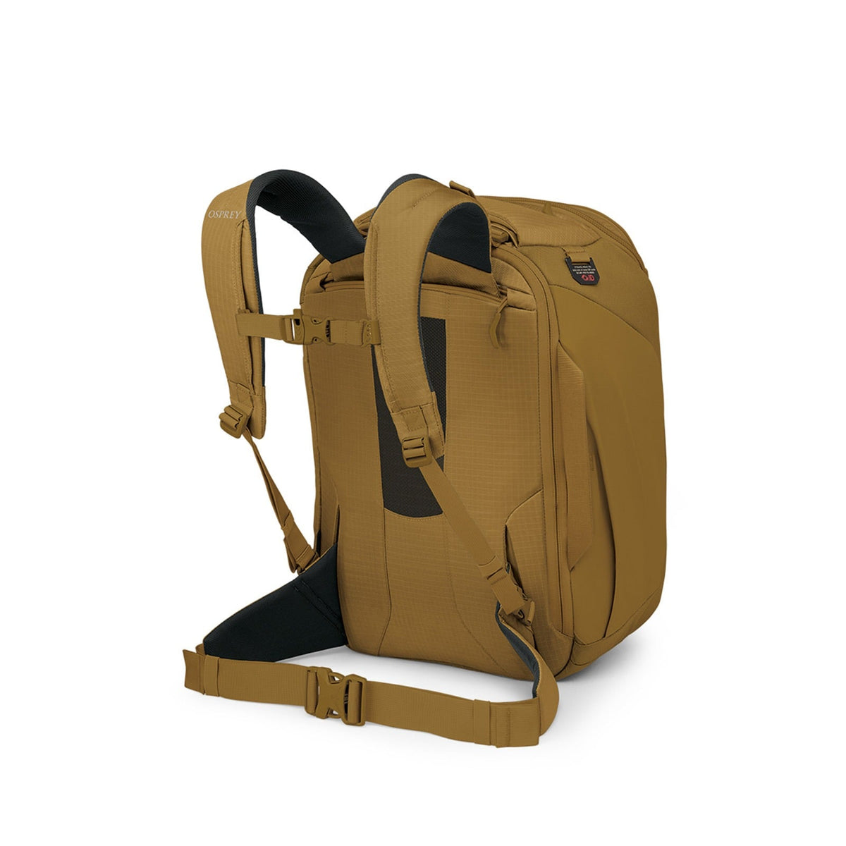 Osprey Sojourn Porter Travel Pack Carry-On-30L in Brindle Brown Heather — back view
