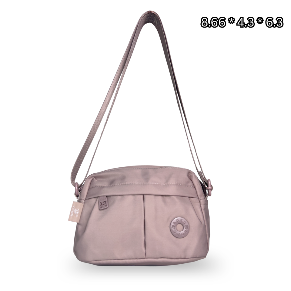 BoBo Crossbody Bag in Pink - nylon