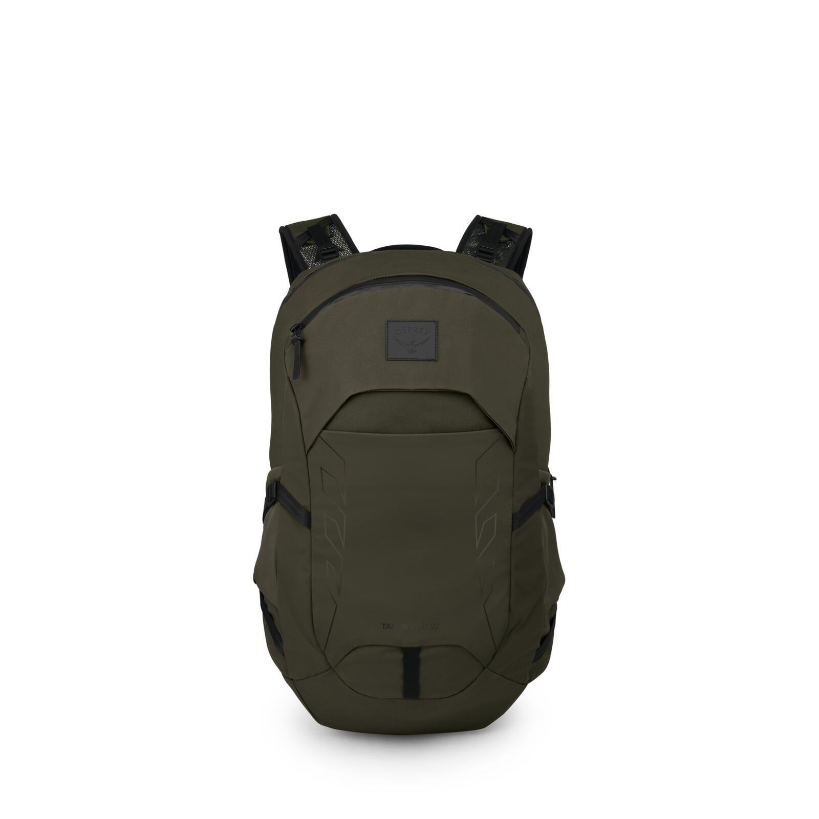 Osprey Talon 22 VSN Laptop Backpack 22L in Earl Grey — front view