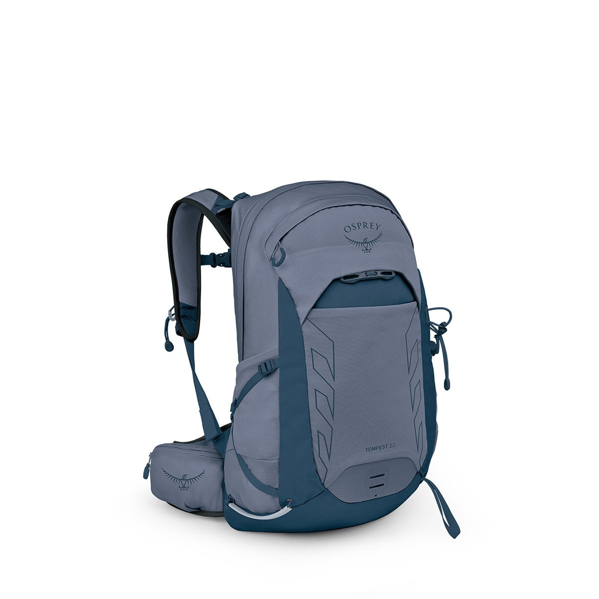 Osprey Tempest 22 Hiking Backpack 22L in Anchor Blue/Atlas — angle view 2