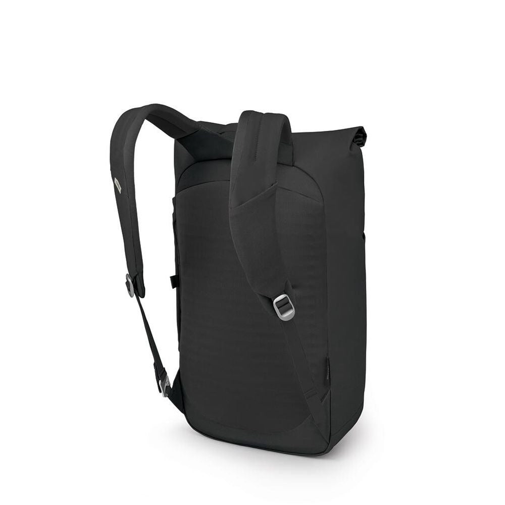 Osprey Arcane Roll Top Backpack 24L in Black — detail view 3