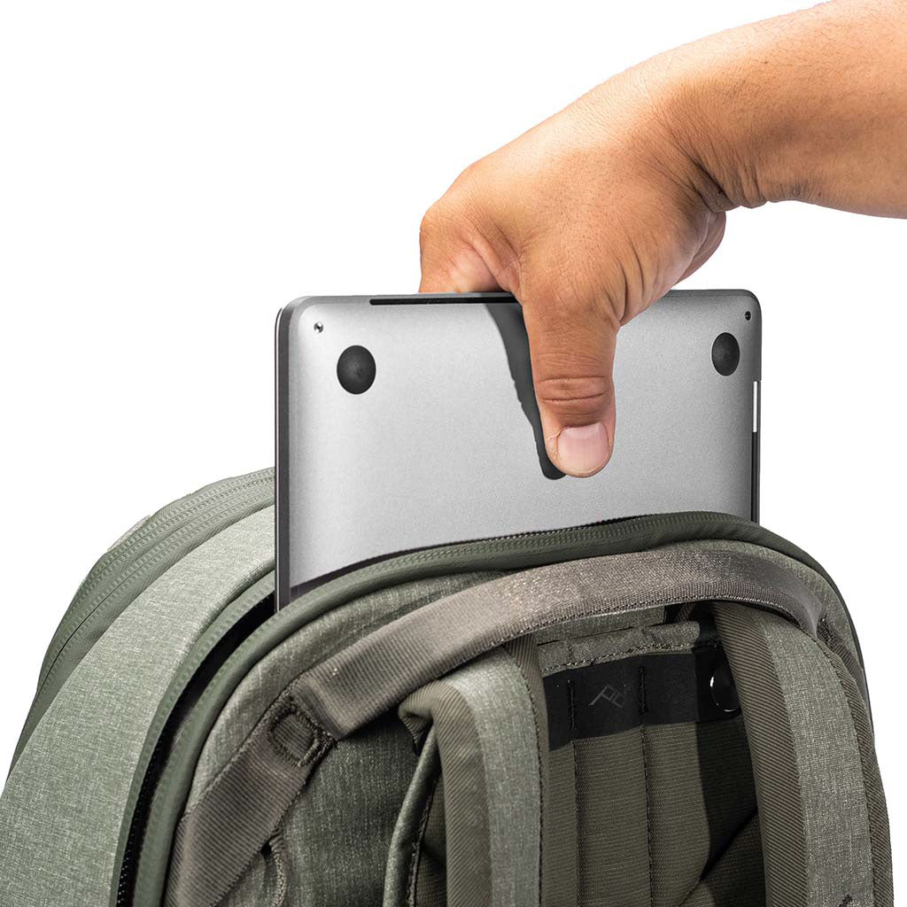 Peak Design Travel Backpack 30L - Sage detail