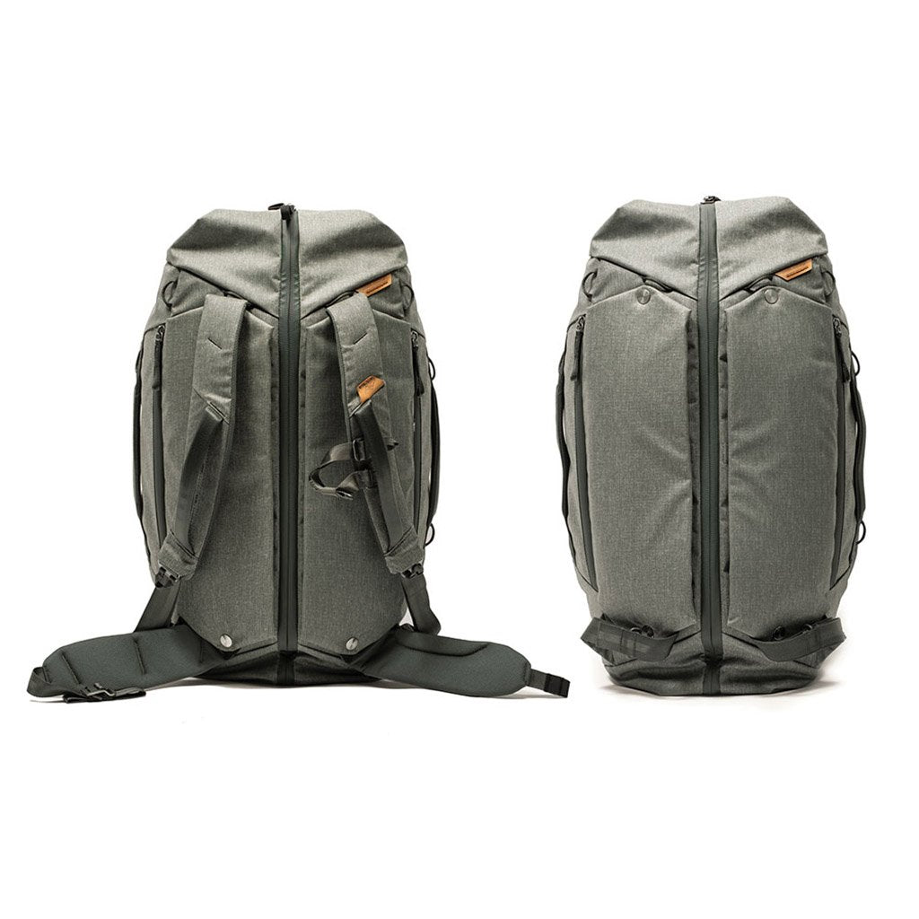 Peak Design Travel Duffelpack 65L in Sage — detail view # color_Sage