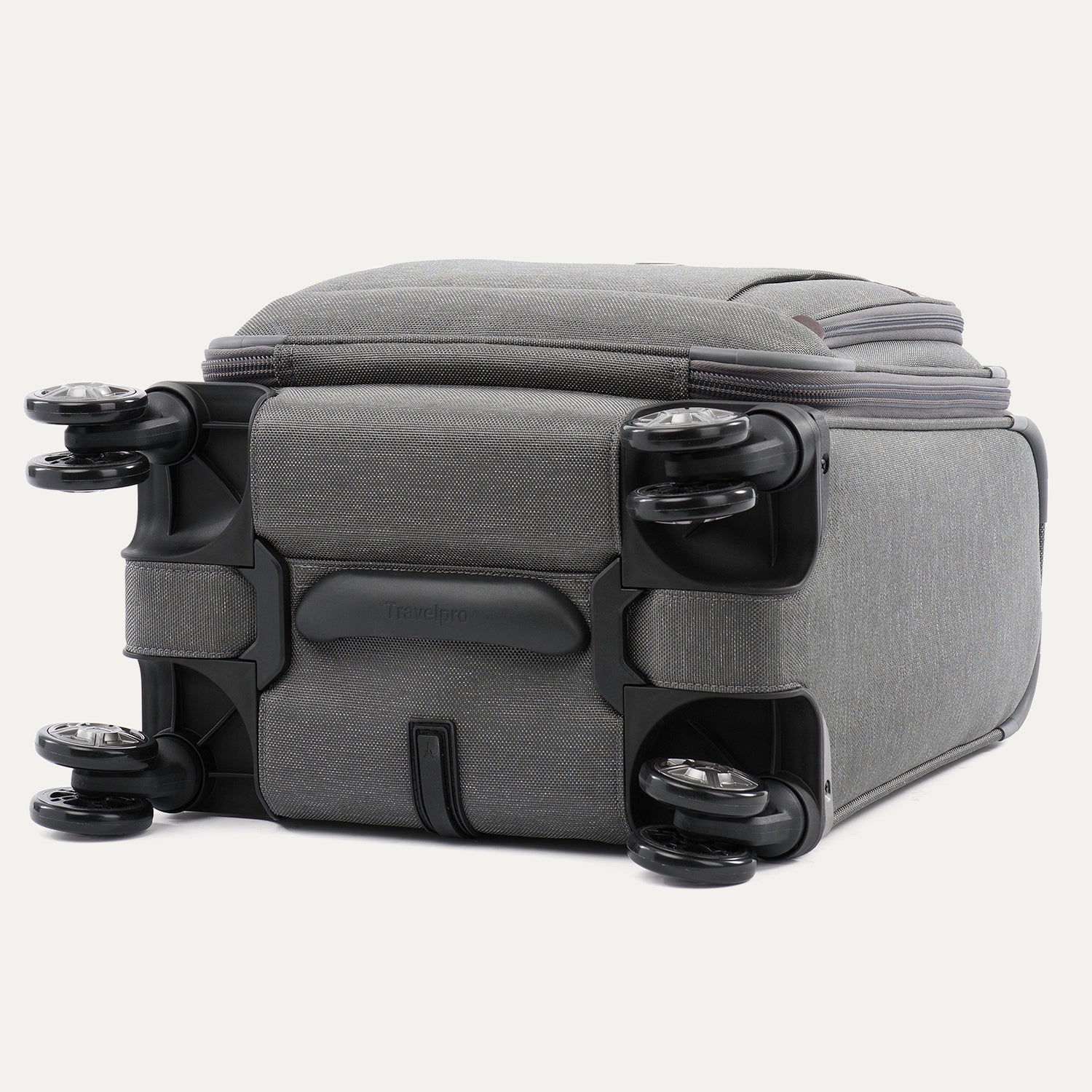 Travelpro Platinum Elite Carry-On Spinner Tote in Vintage Grey — detail view 2