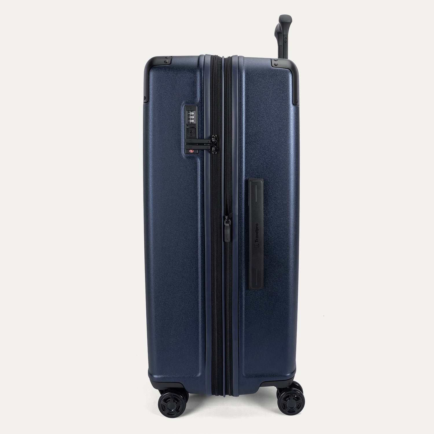 Travelpro Platinum Elite Hardside Large Check-In Expandable Spinner in Aviator Navy — angle view 1
