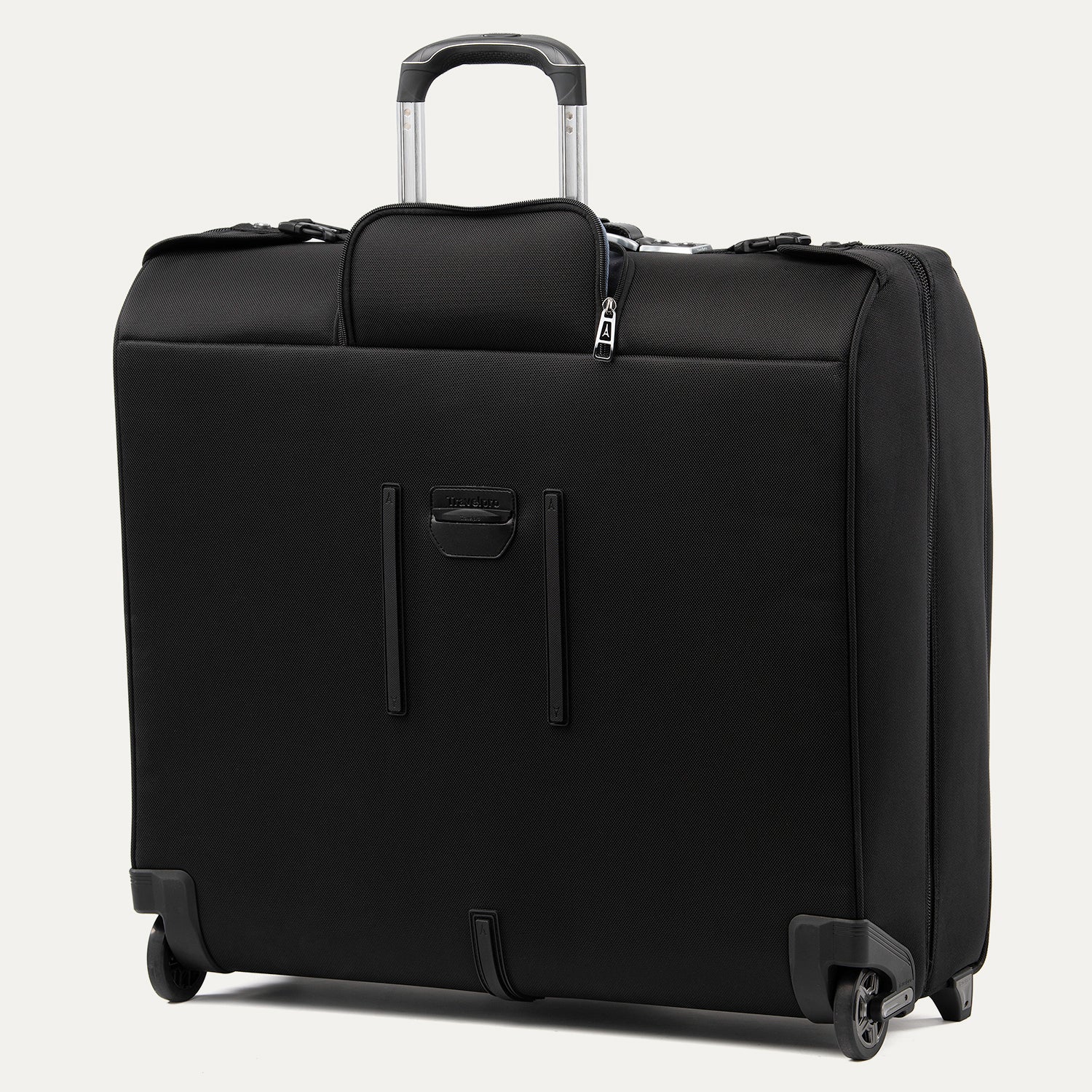 Travelpro Platinum Elite 50" Check-In Rolling Garment Bag in Shadow Black — back view