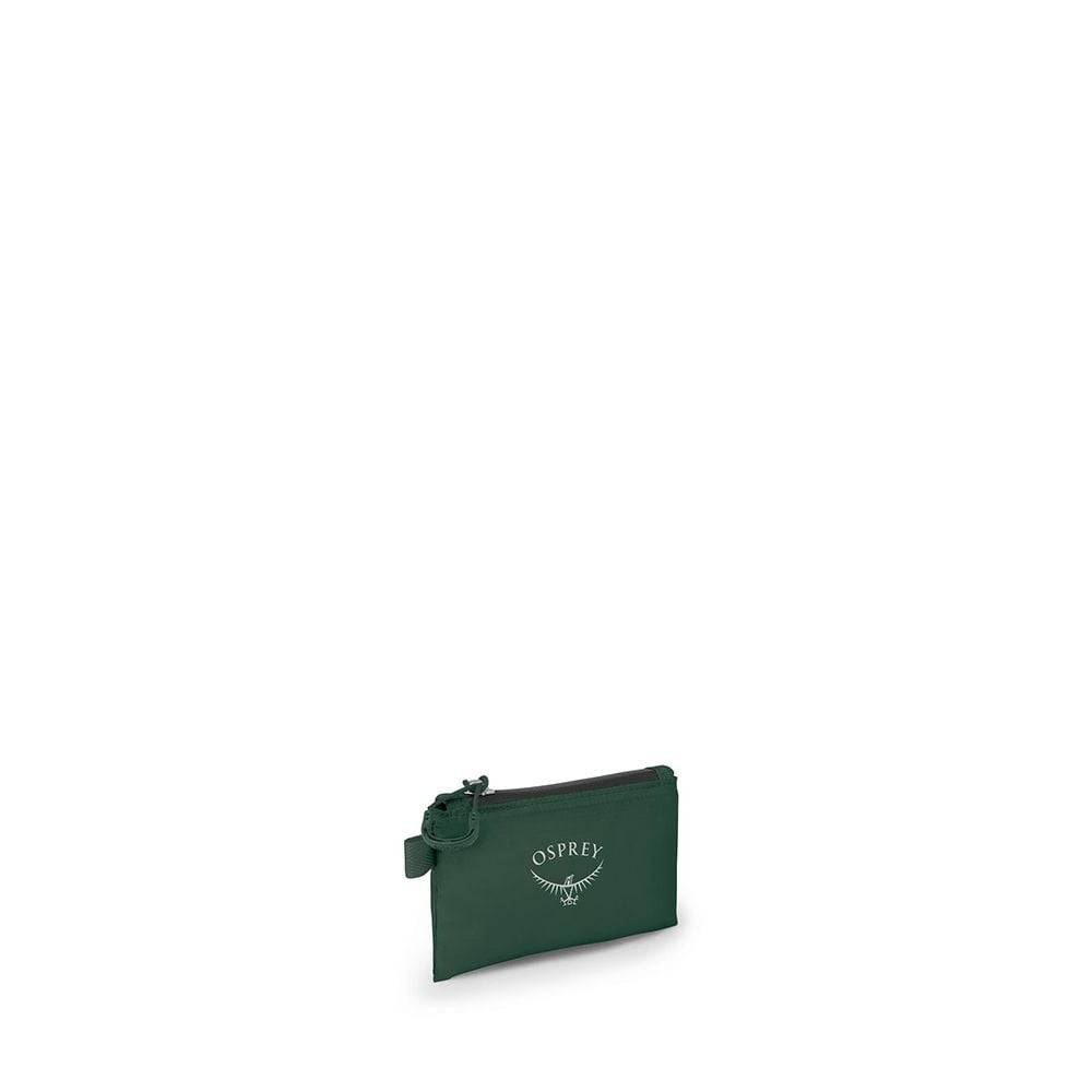Osprey Ultralight Wallet in Tundra Green — front view
