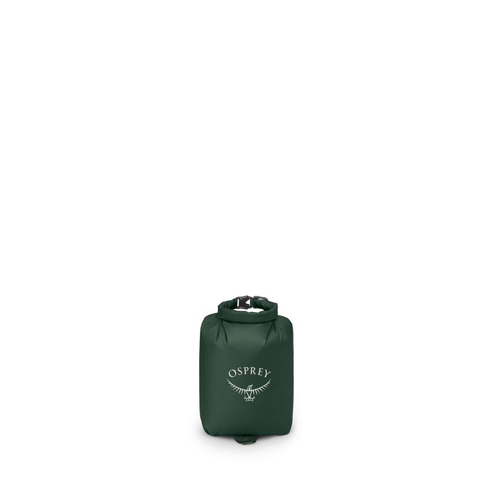 Osprey Ultralight Dry Sack 3L in Tundra Green — angle view 2
