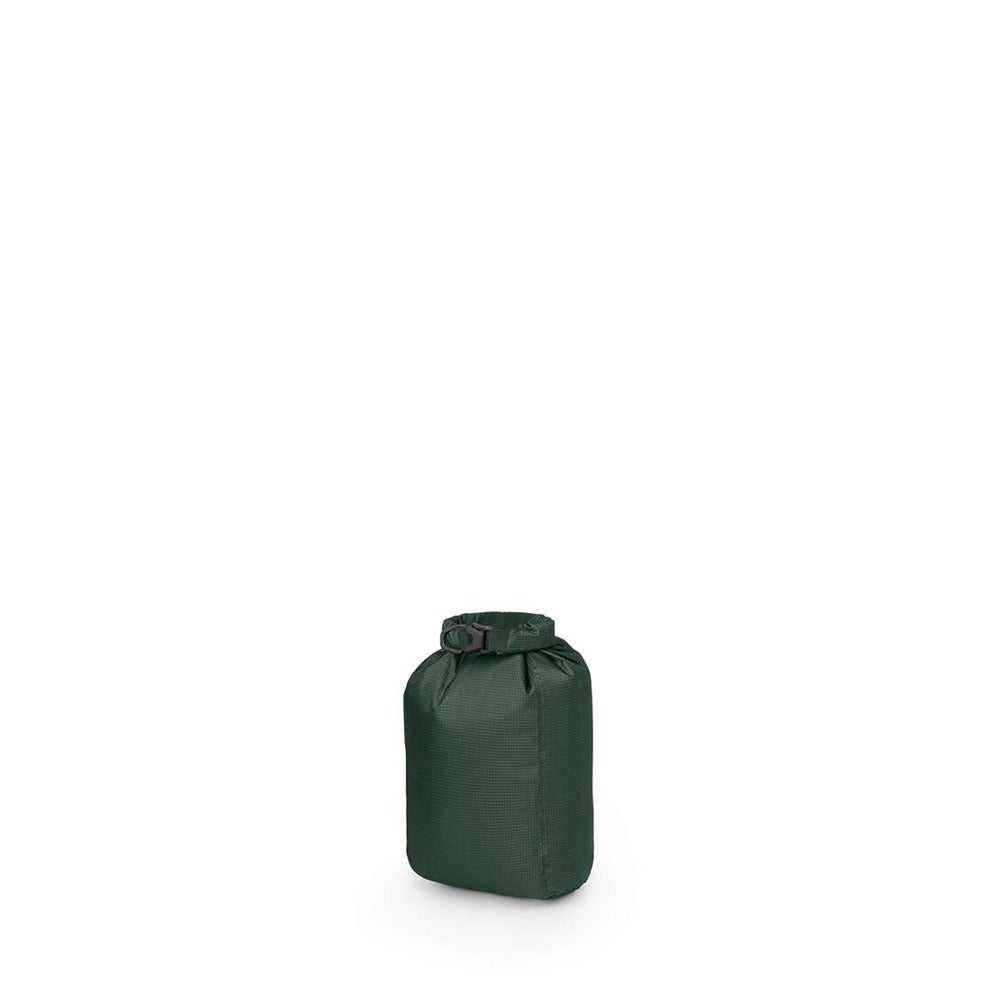 Osprey Ultralight Dry Sack 3L in Tundra Green — back view