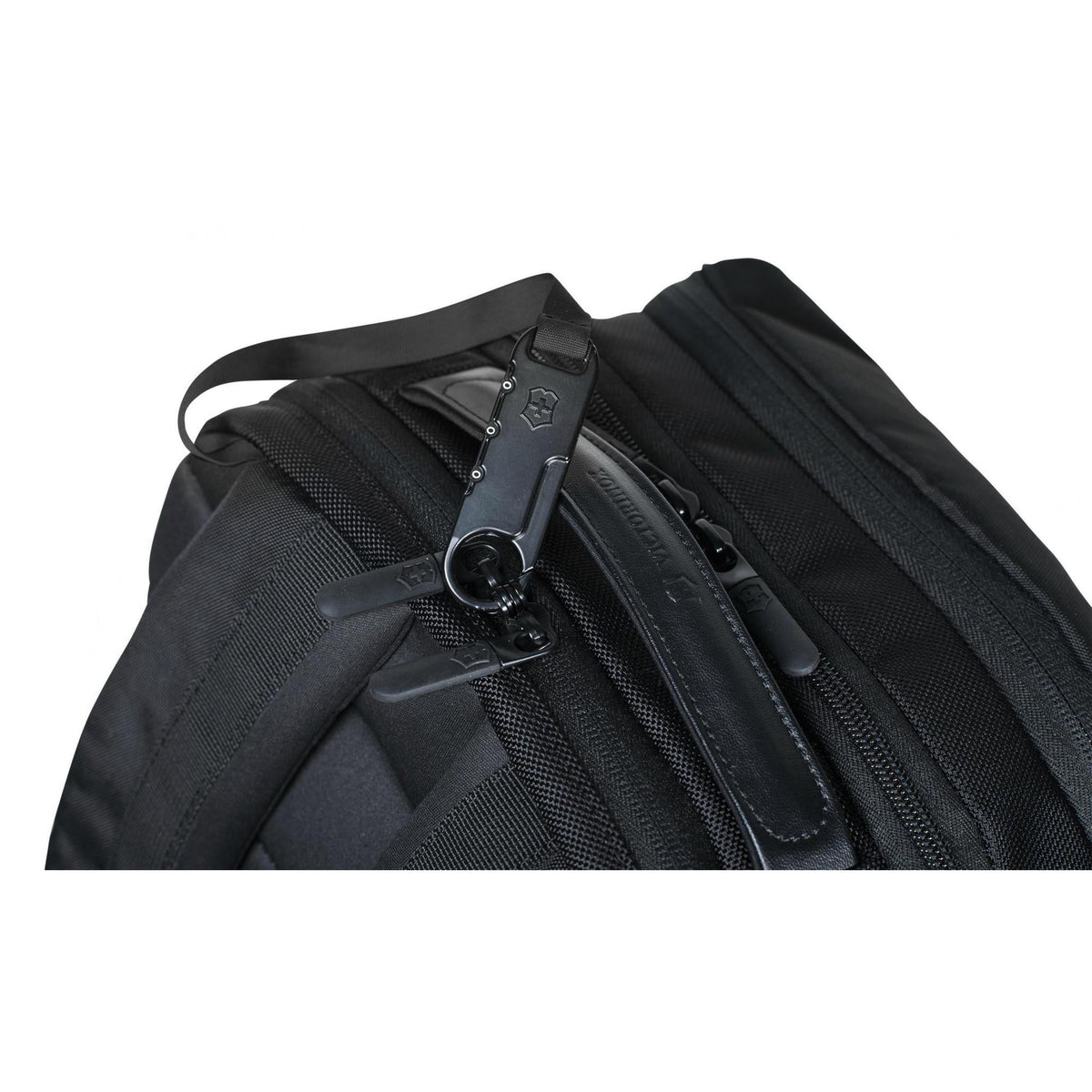 Victorinox Altmont Professional Deluxe Travel Laptop Backpack in Black — detail view