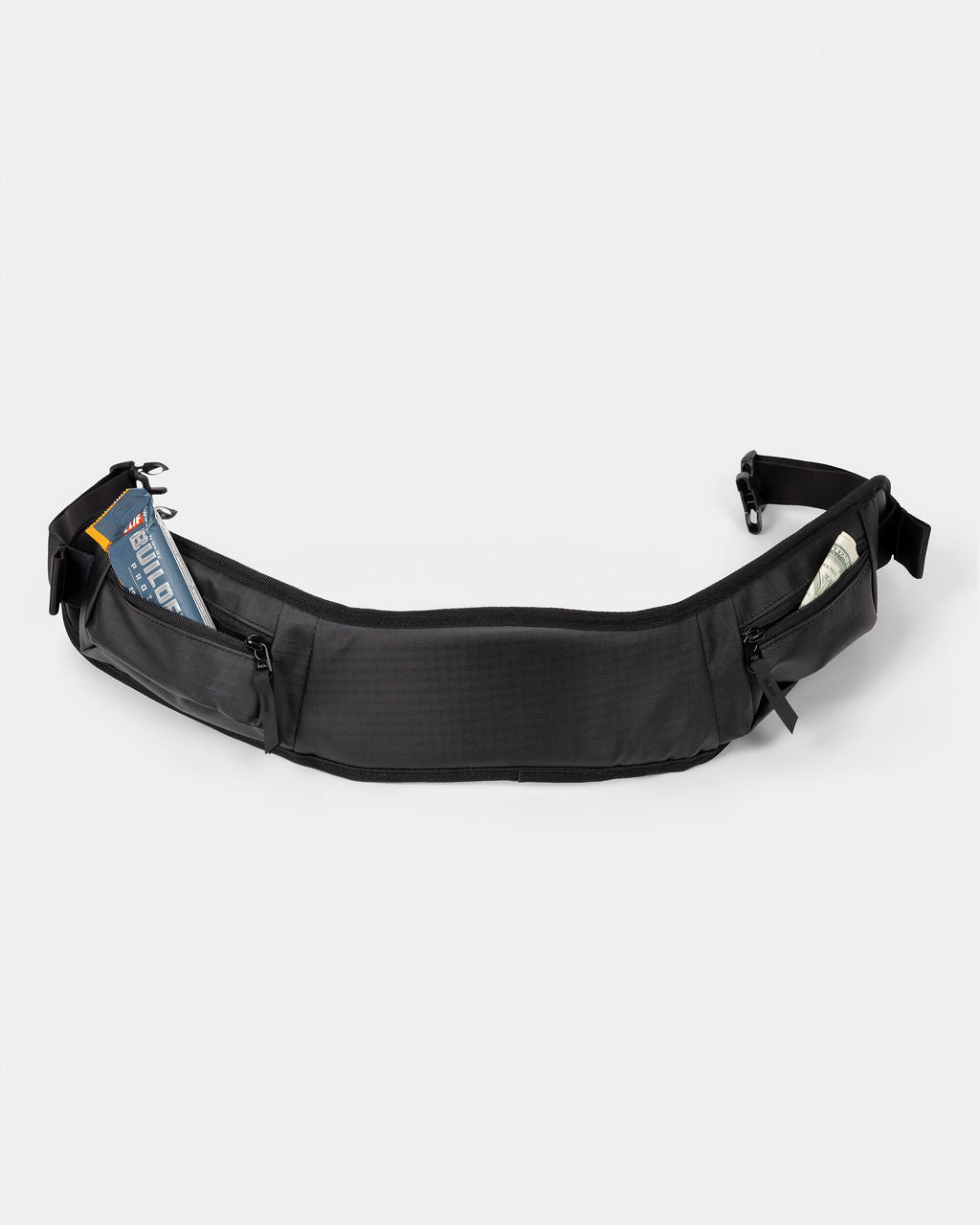 VRSA TrueFit Hip Belt in Black — detail view
