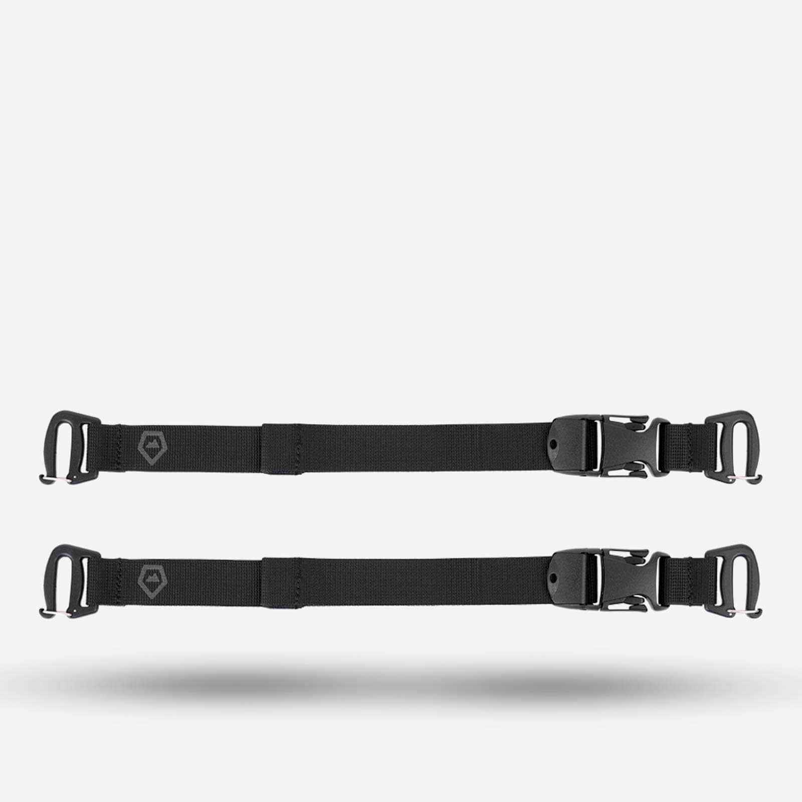 WANDRD Accessory Straps in Black — front view