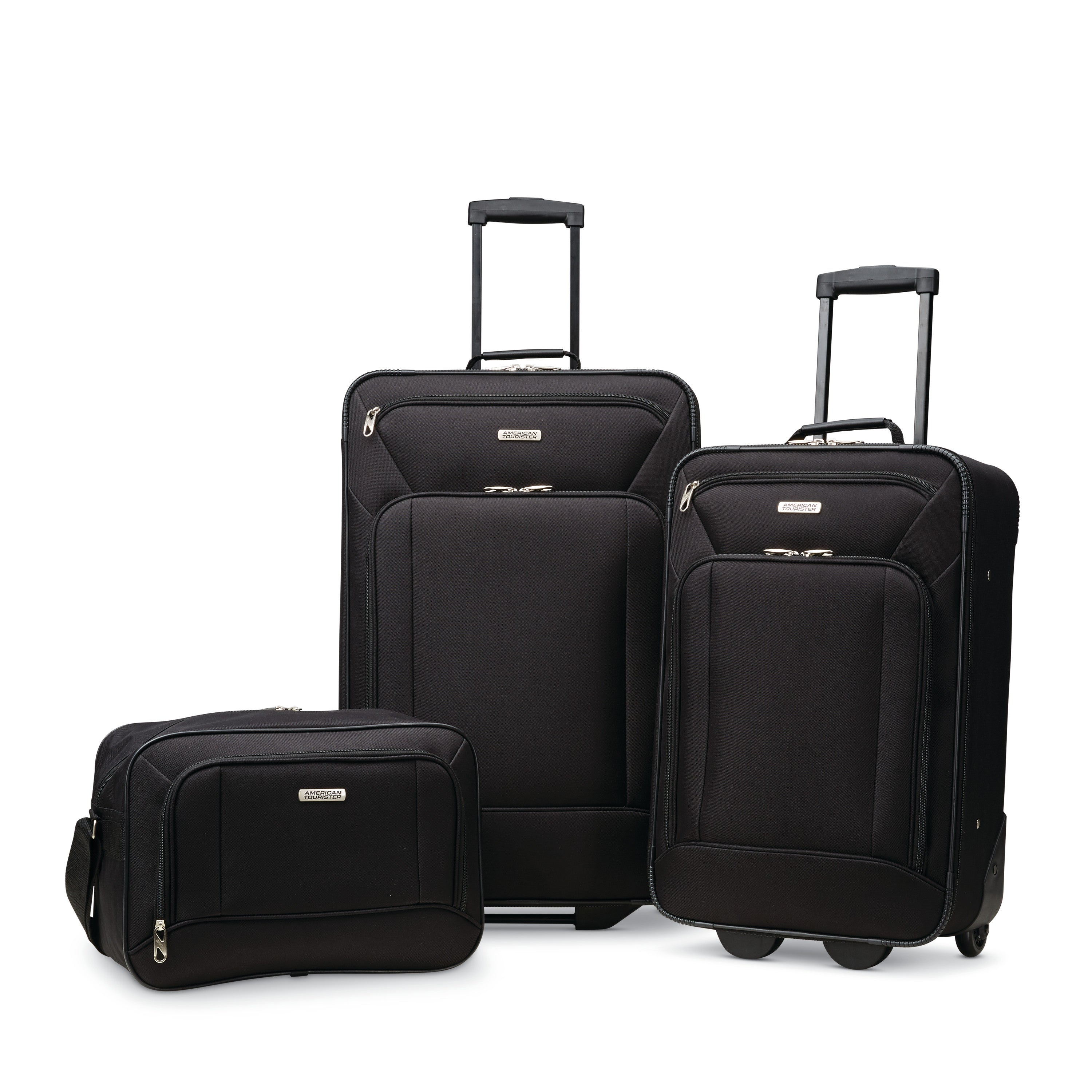 American Tourister Fieldbrook XLT 3-Piece Luggage Set - Black