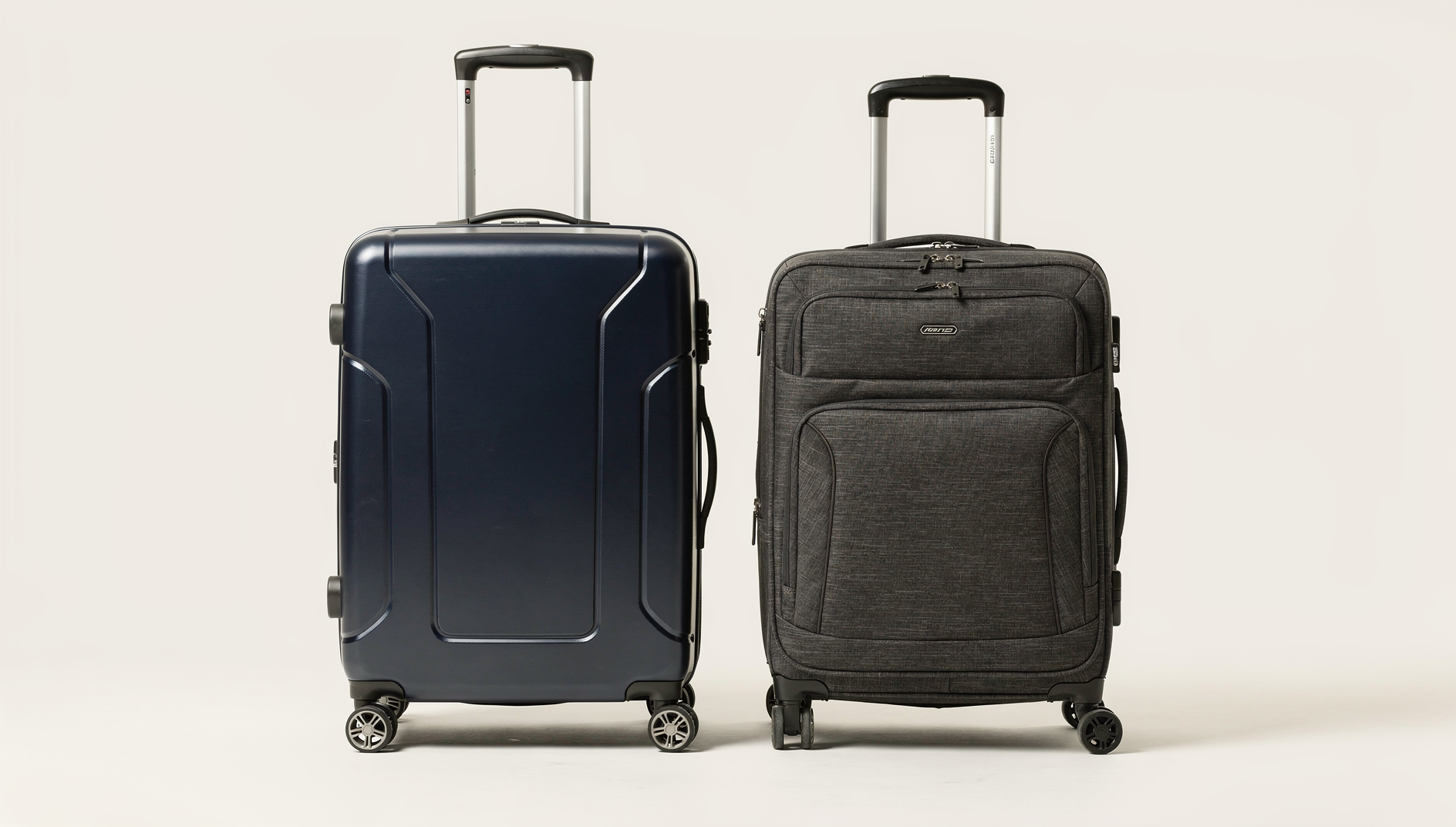 Hardside vs softside luggage side by side comparison