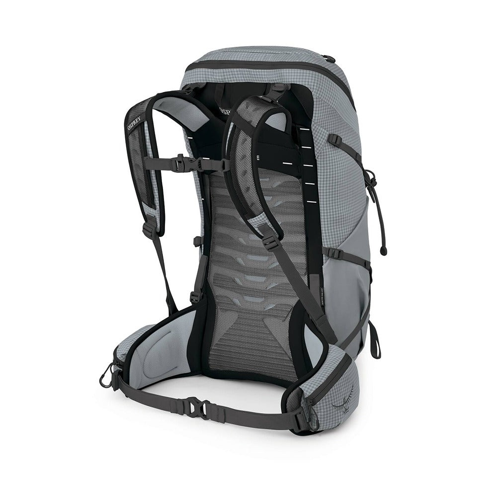 Osprey Tempest Pro 30 Women's Hiking Backpack 30L in Silver Lining — angle view 3