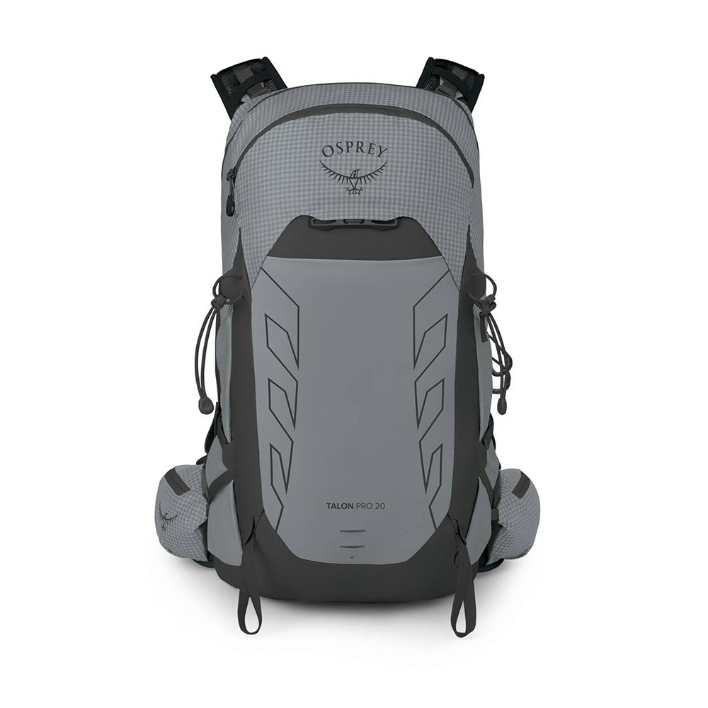 Osprey Talon Pro 20 Hiking Backpack 20L in Silver Lining — angle view 3