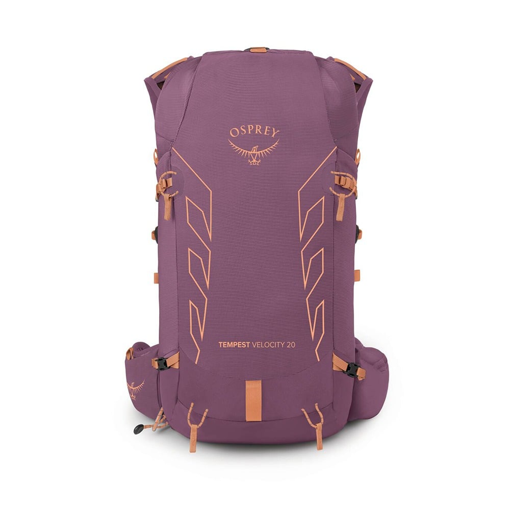 Osprey Tempest Velocity 20 Hiking Backpack 20L in Pashmina Melon — front view