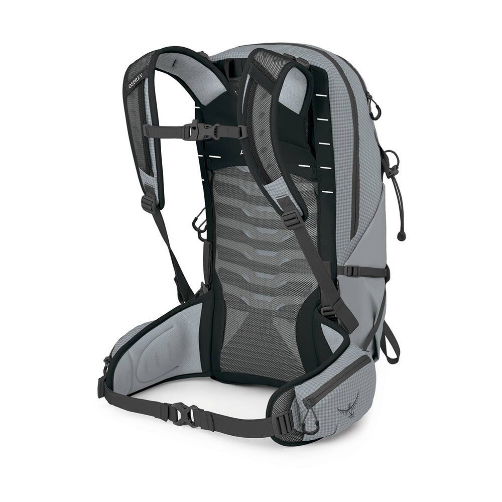 Osprey Talon Pro 20 Hiking Backpack 20L in Silver Lining — angle view 2