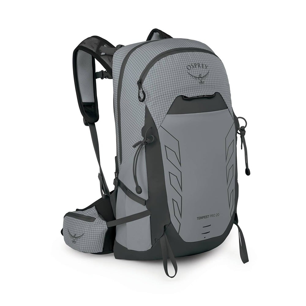 Osprey Tempest Pro 20 Women's Hiking Backpack 20L in Silver Lining — front view